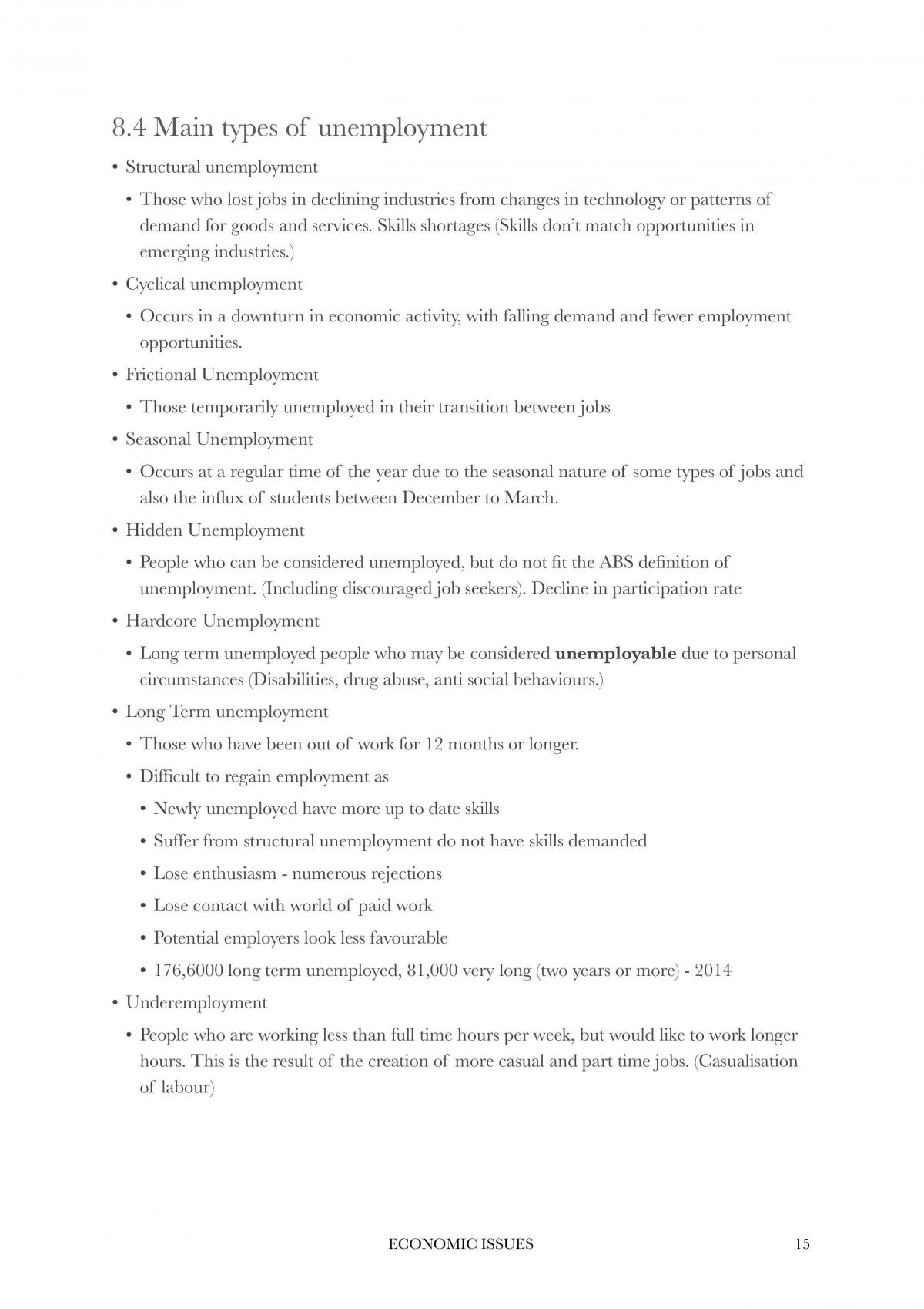 Economics Issues Notes - Page 15