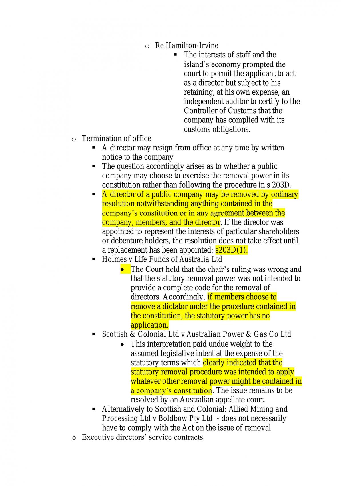 Complete Study Notes for LAWS256 - Page 37