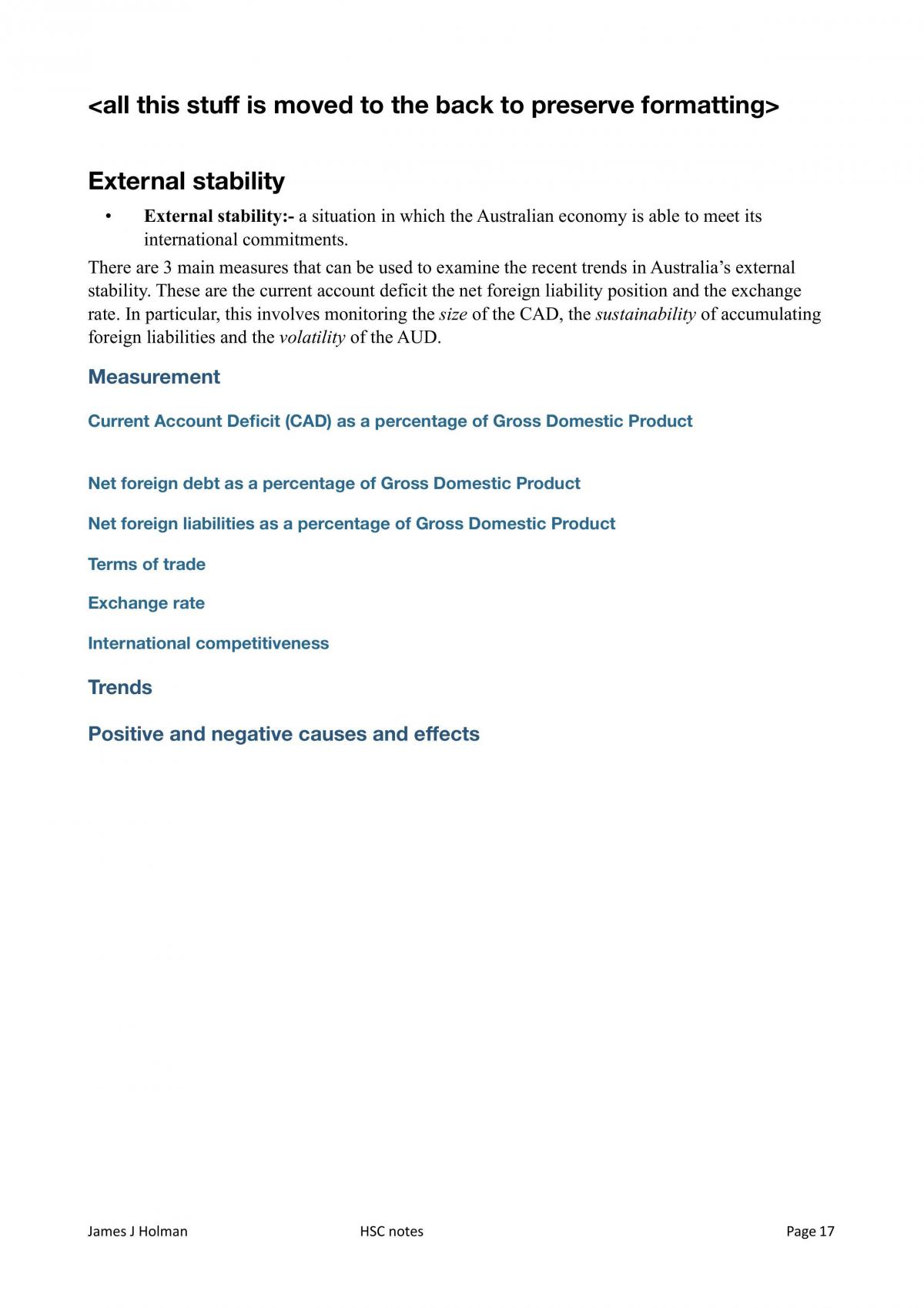 Economic Issues Notes - Page 17