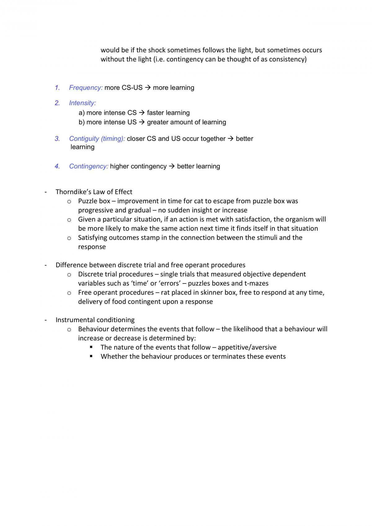 PSYC1002 Exam Study Notes - Page 11