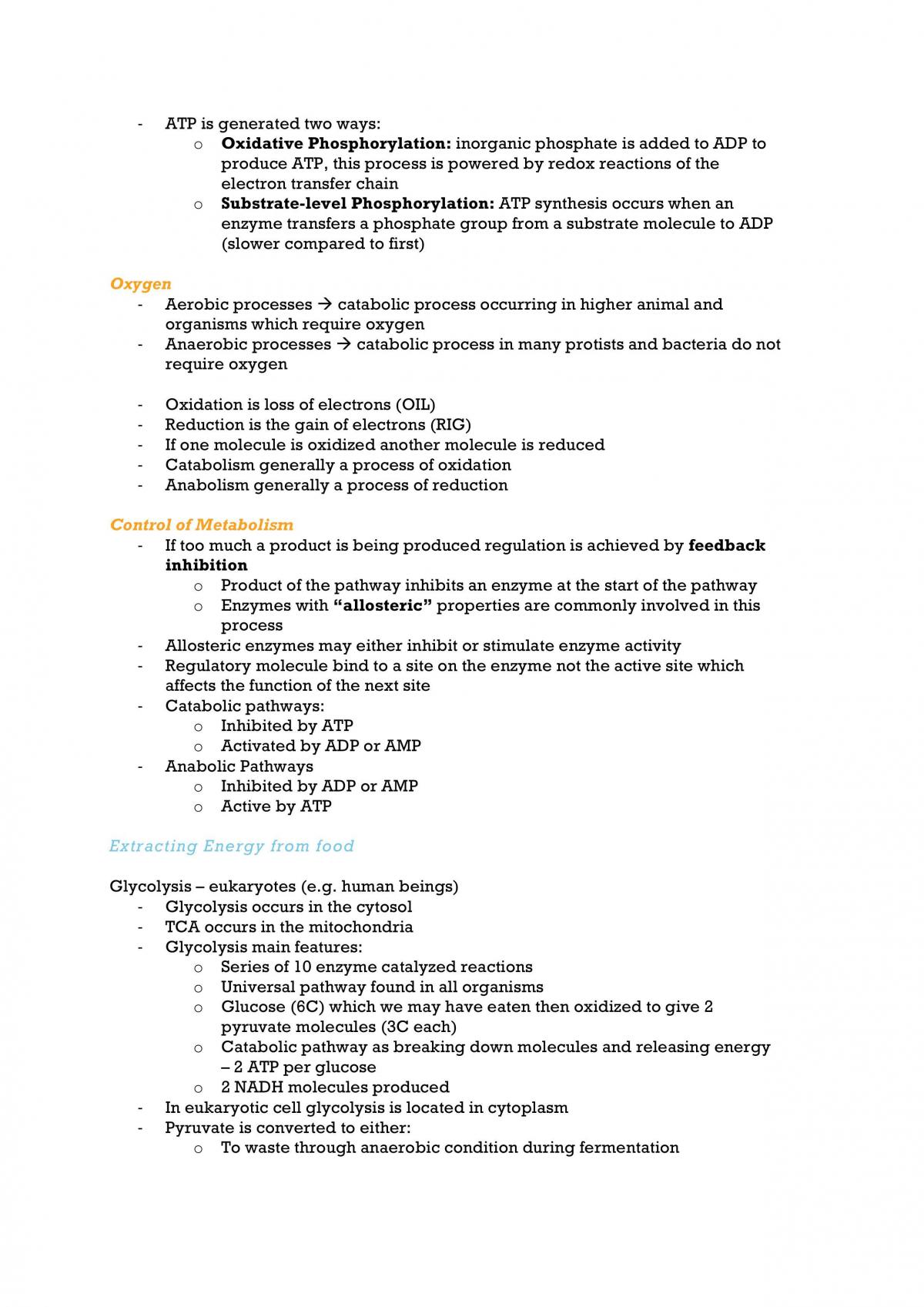 BABS1202 Study Notes - Page 15