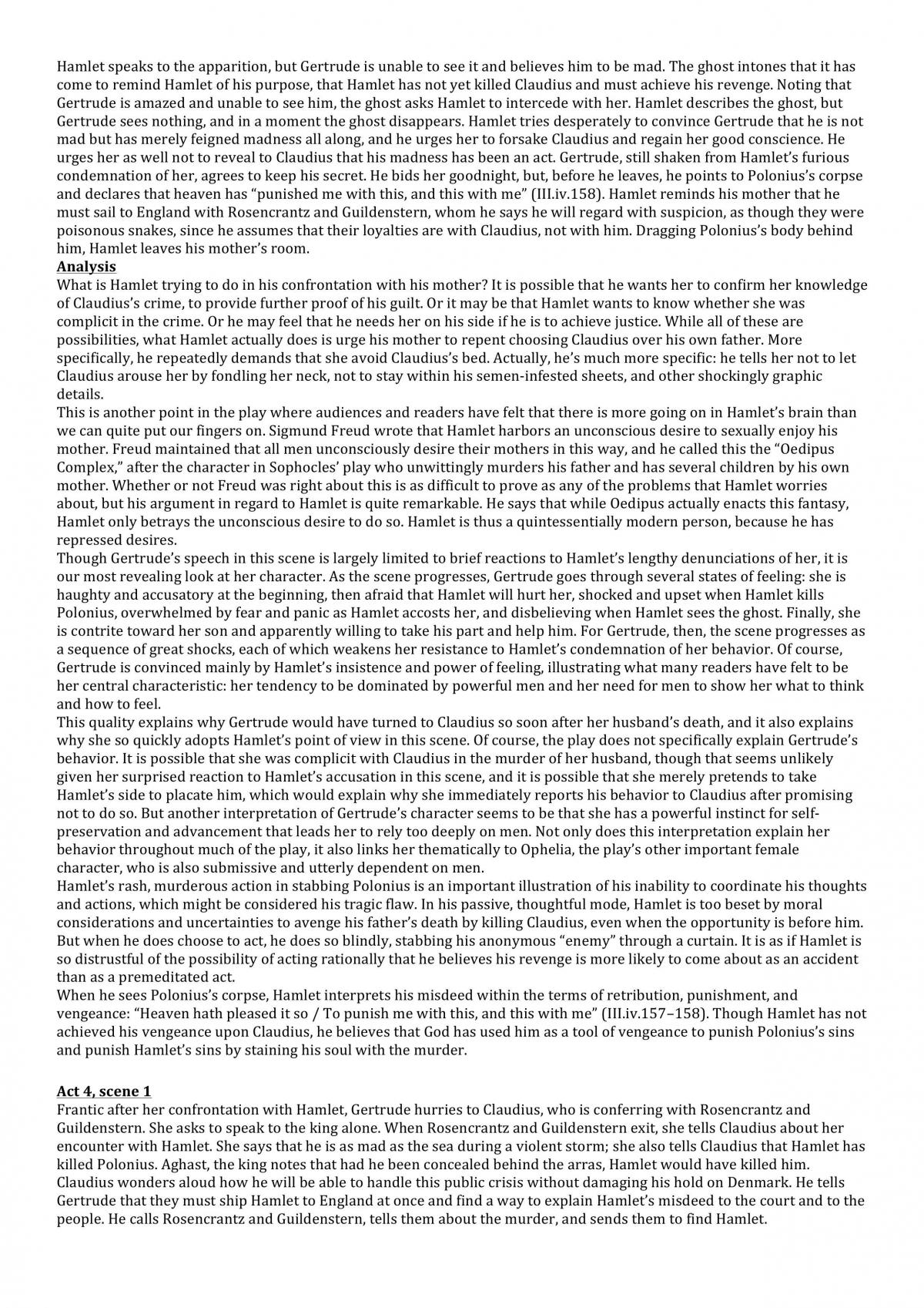 Hamlet Study Guide Complete  - Page 11