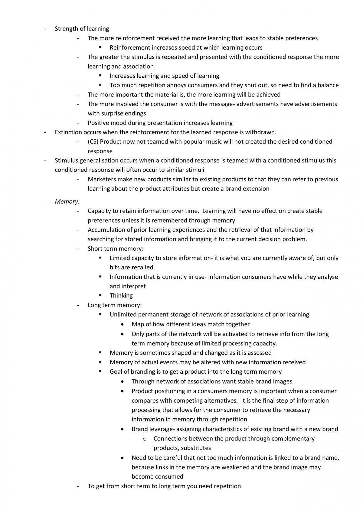 Marketing notes  - Page 10