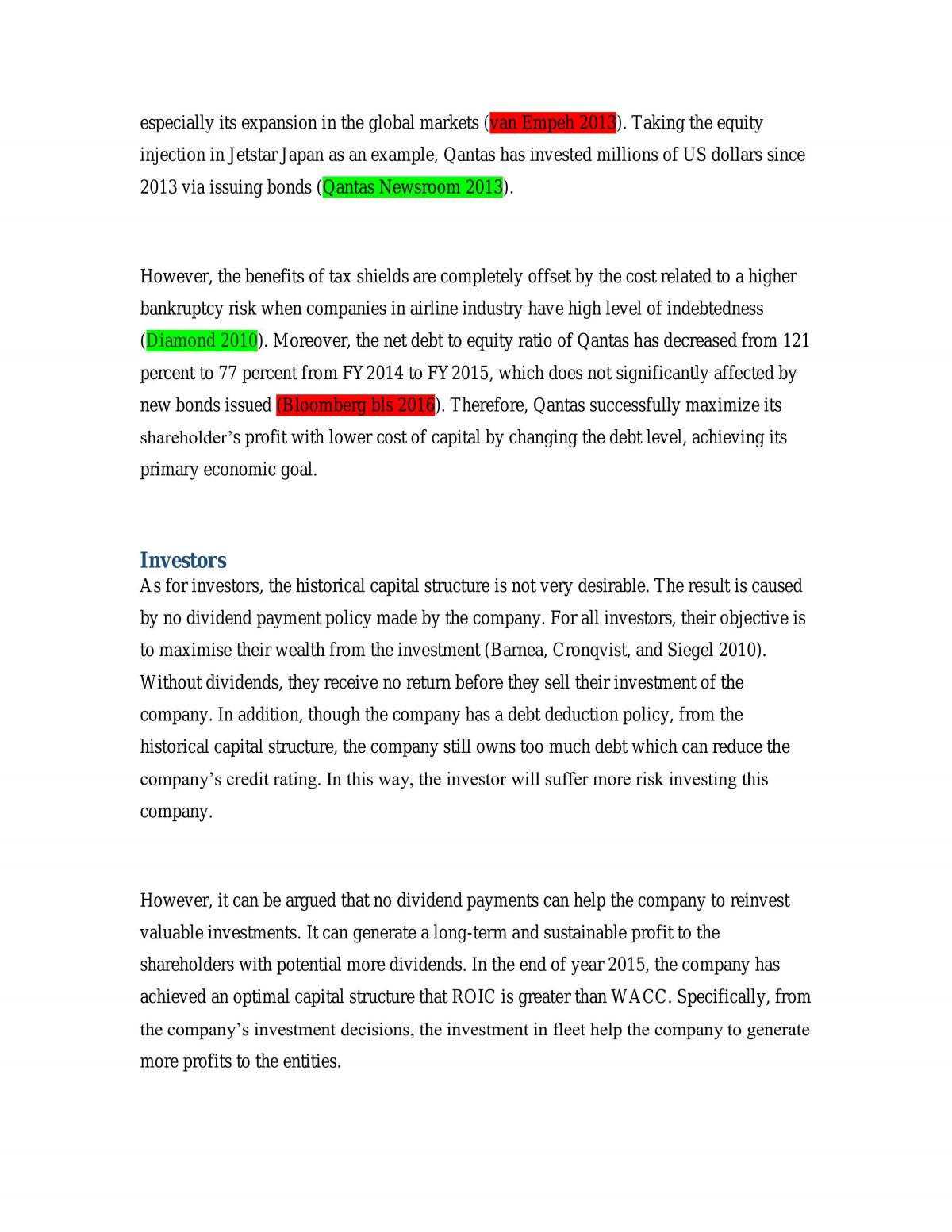 FINC2012 Group Assignment S12016 - Page 14