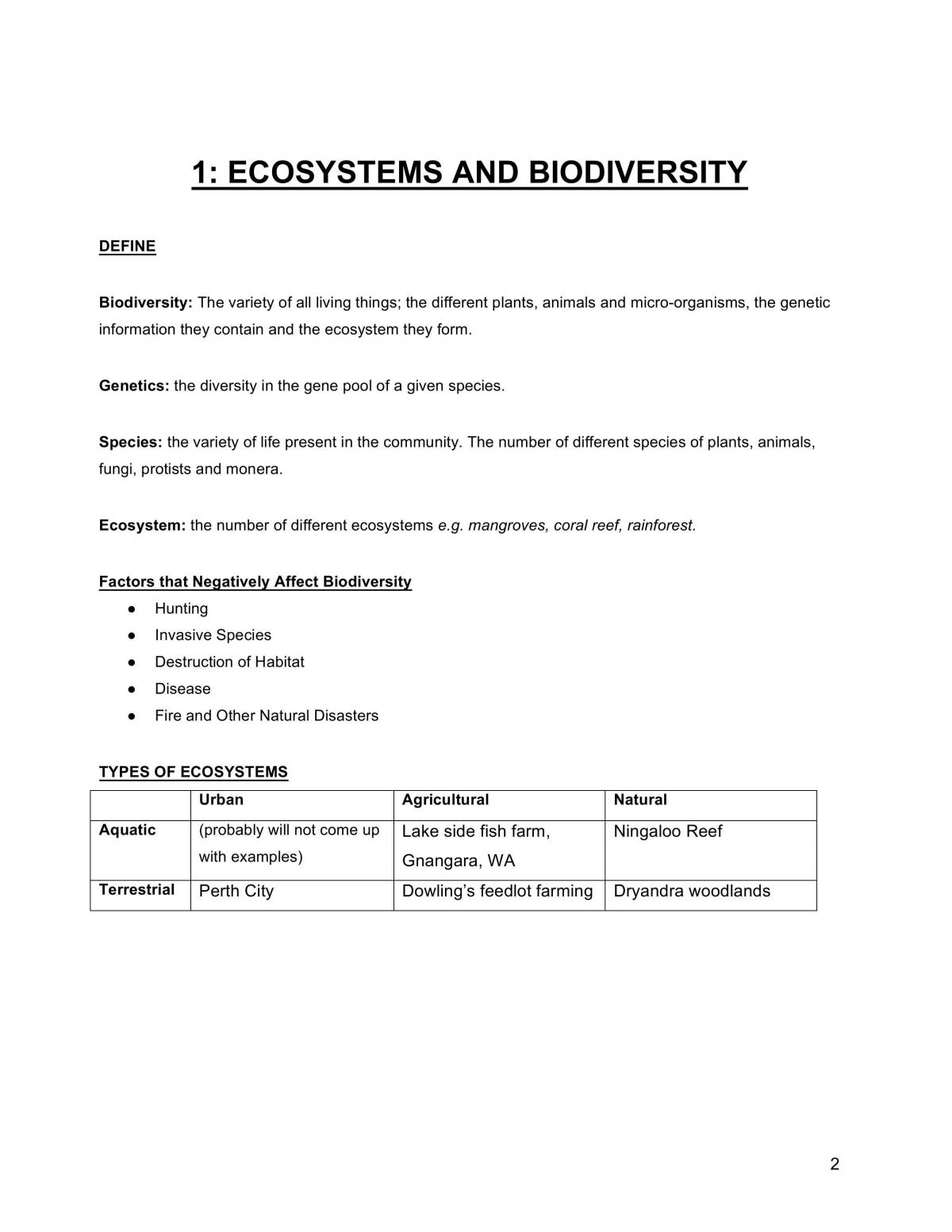 3AB Biology 2015 Syllabus (Notes) - Page 2