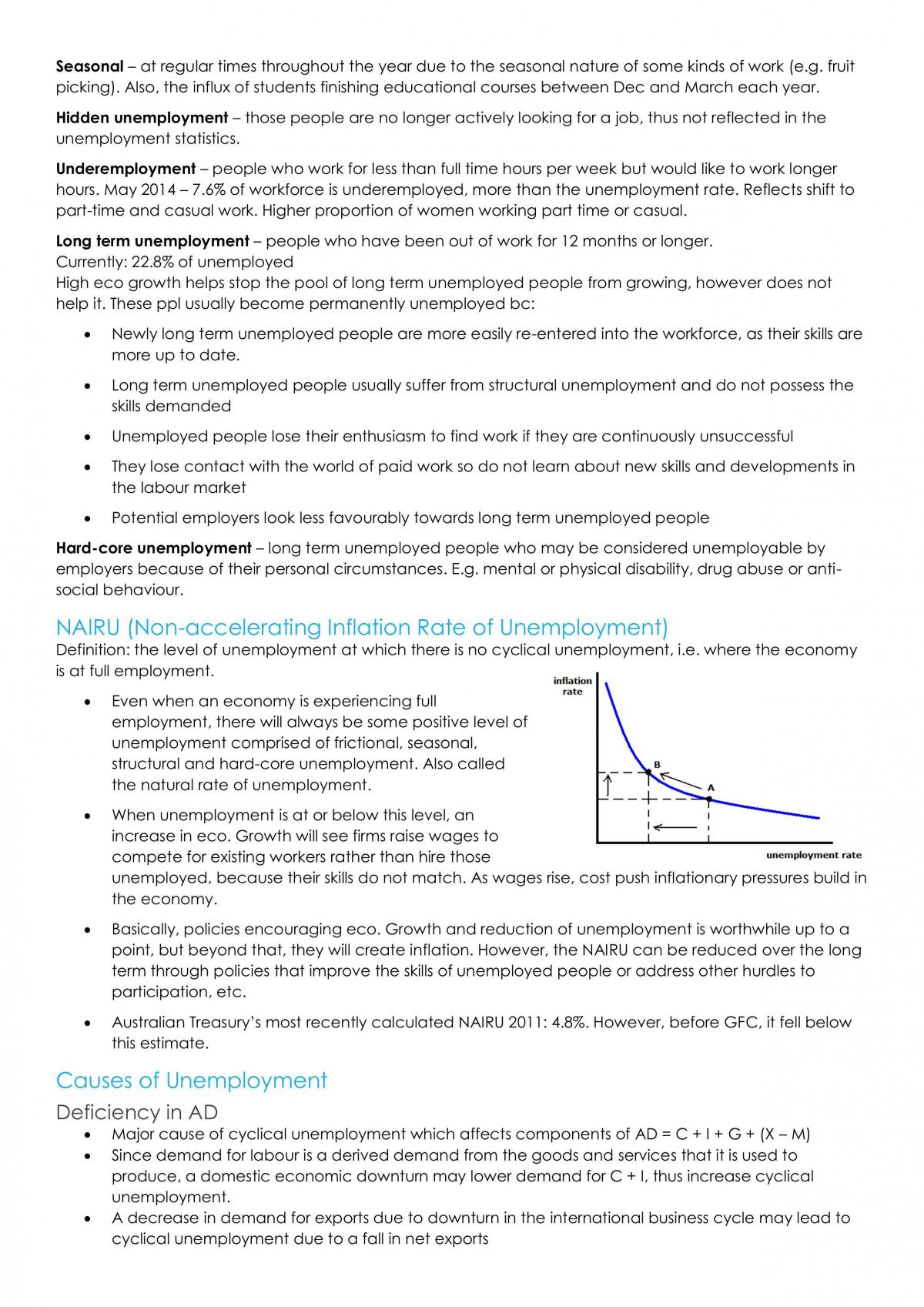 Full HSC Economics Notes  - Page 50