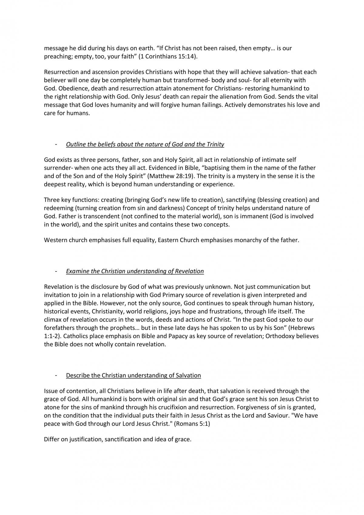 Preliminary HSC Studies of Religion 1 Notes - Page 10