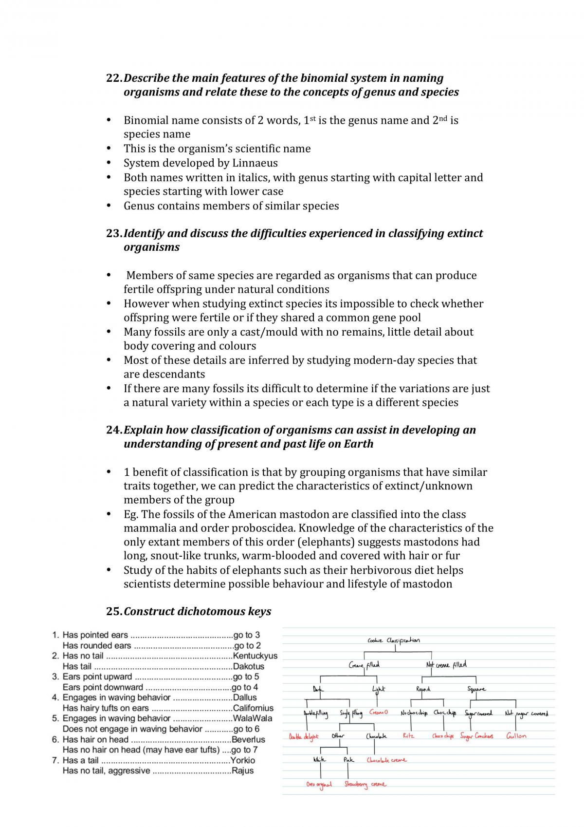 Biology Notes Preliminary - Page 11