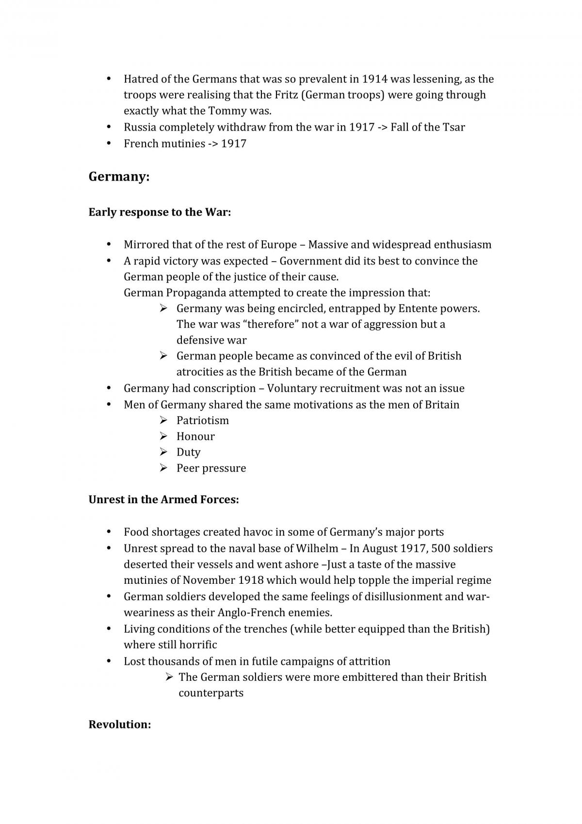 WW1 Syllabus Notes - Page 10