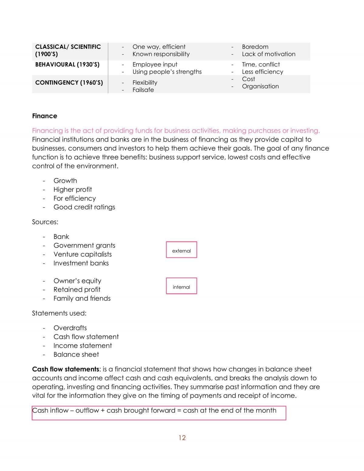 Preliminary Business Studies Notes - Page 12