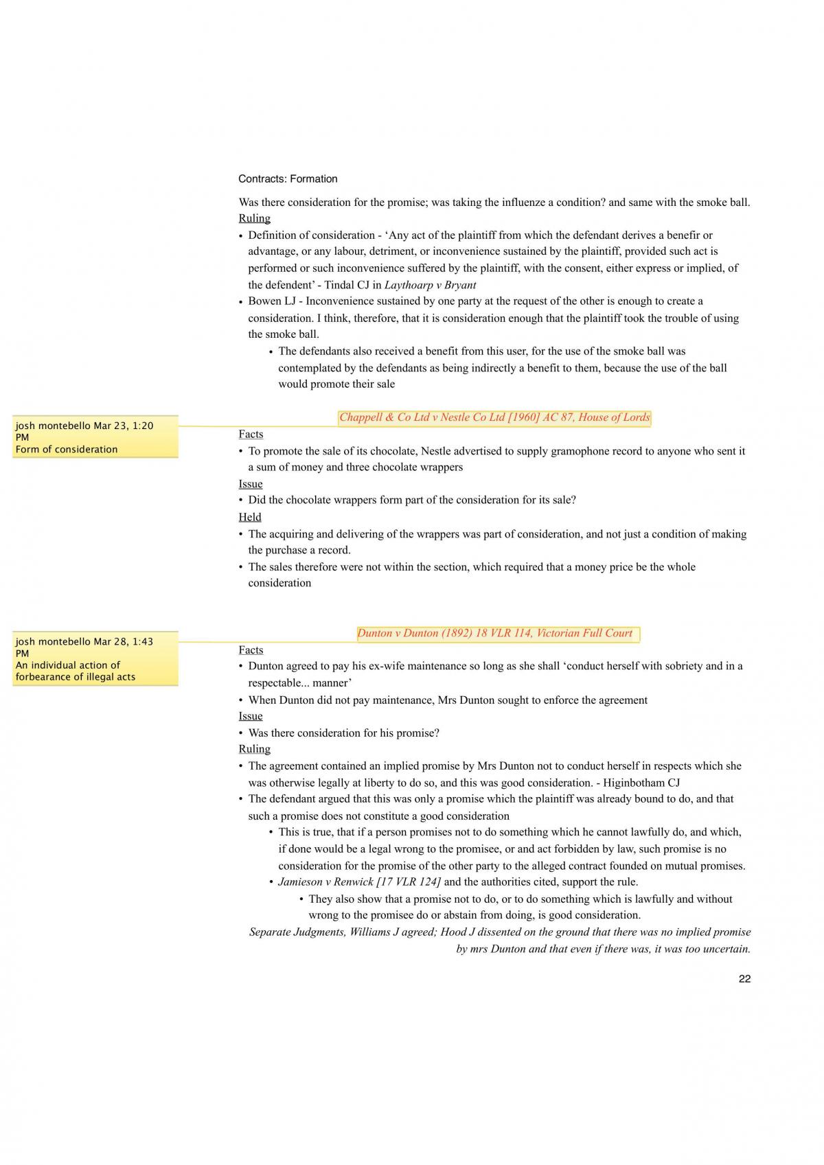 Contracts: Introduction & Formation - Page 22