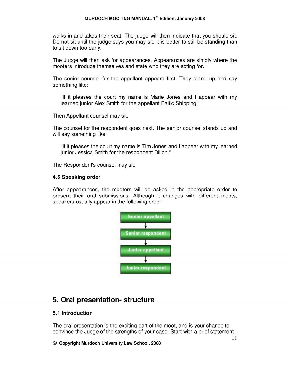 Mooting Information - Page 11