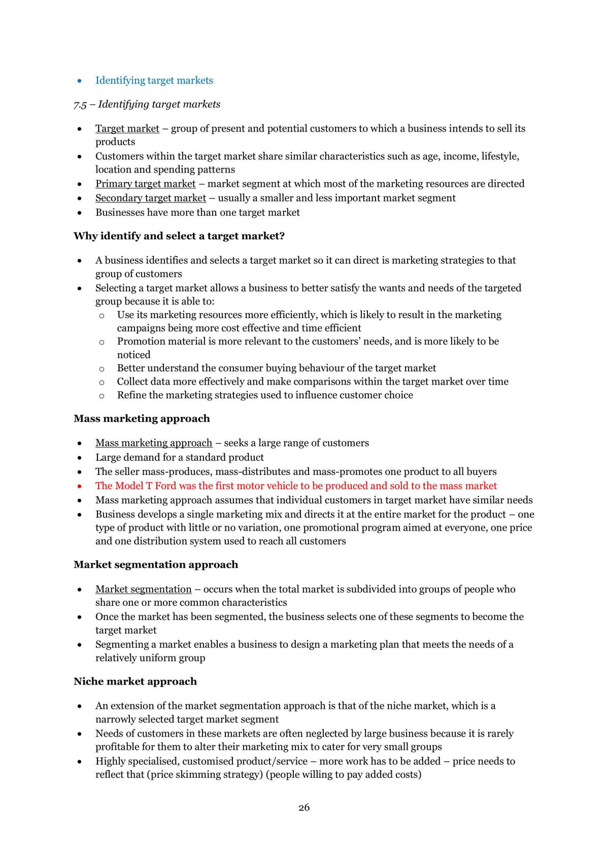 Marketing Notes - Page 26