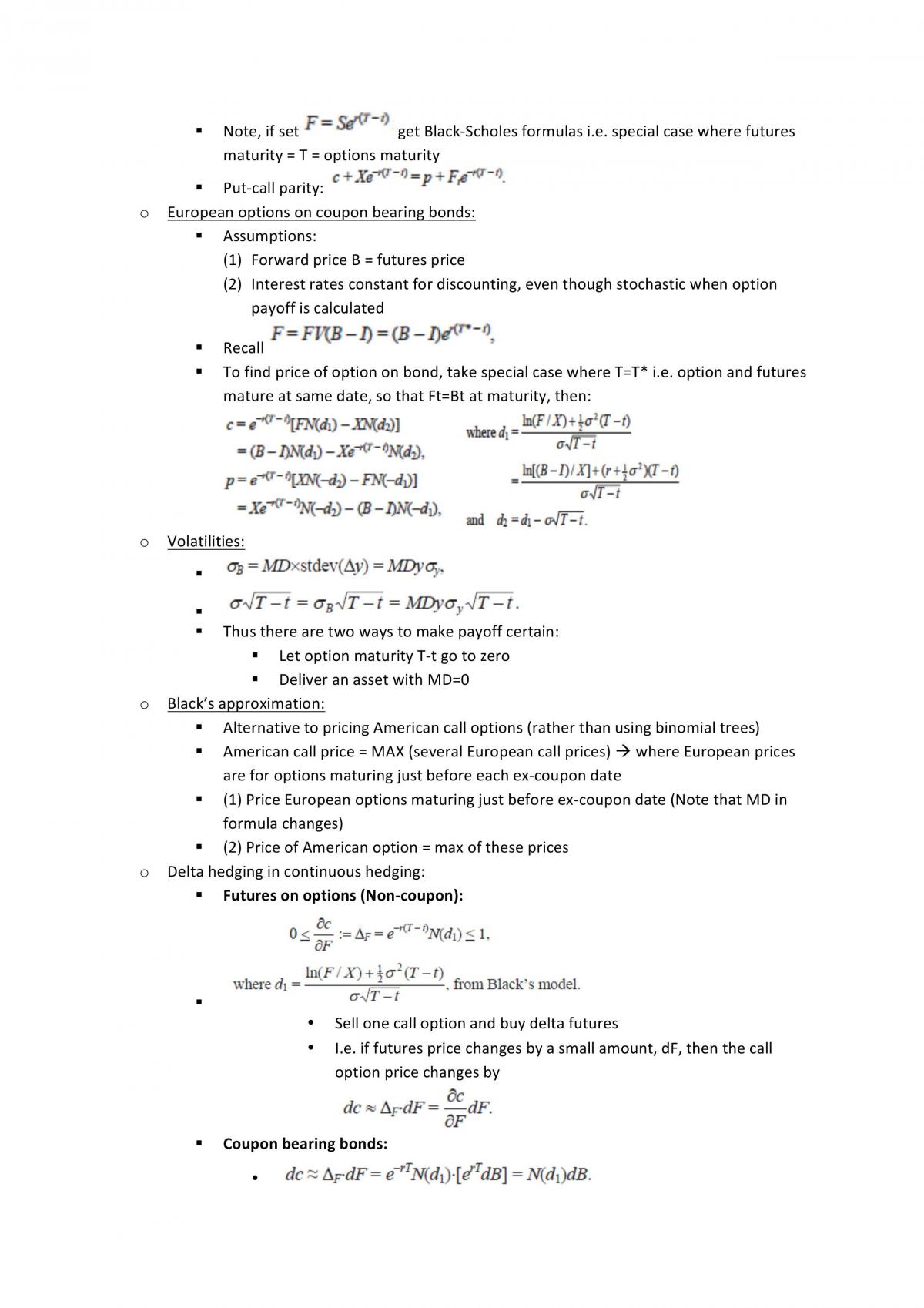 Fixed Income study notes  - Page 13