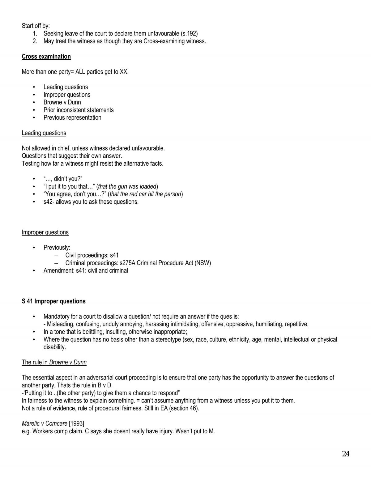 Evidence and Criminal Procedure Notes - Page 24
