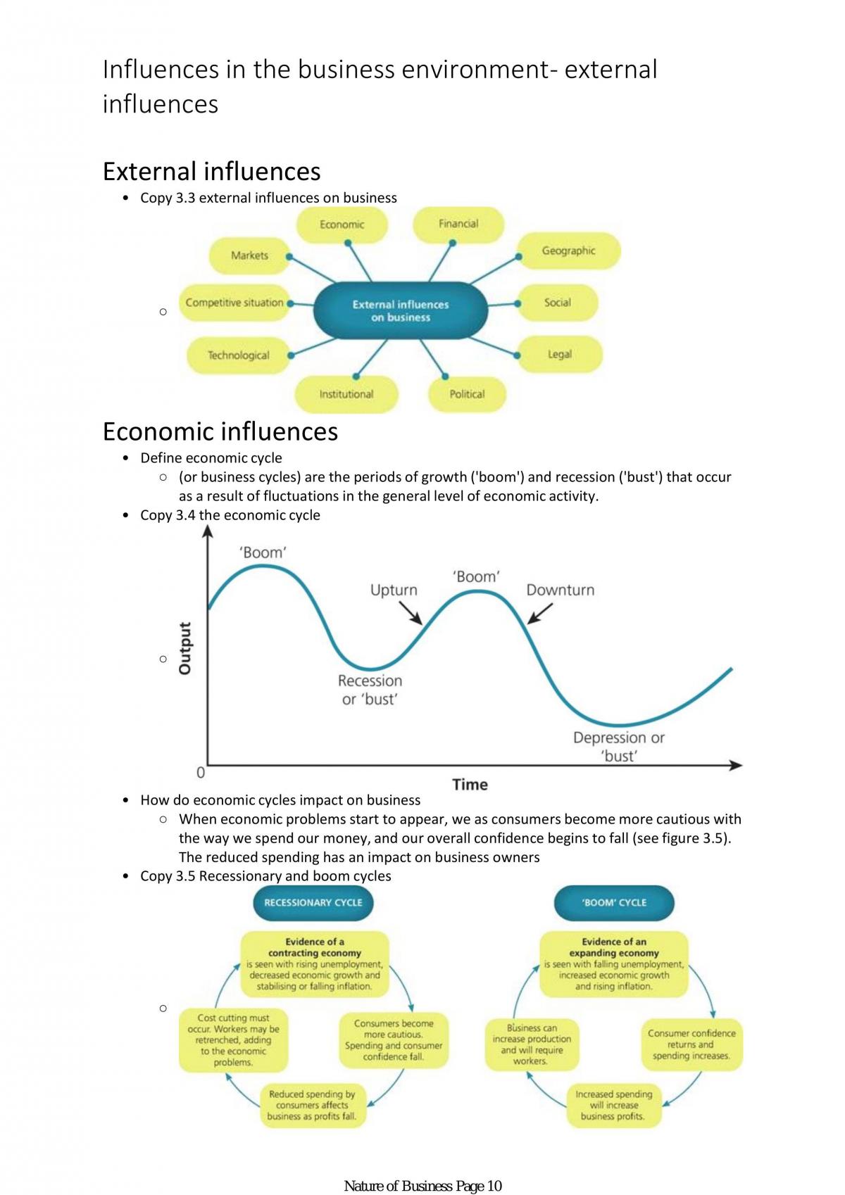 Nature of Planning syllabus notes , dot point  - Page 10