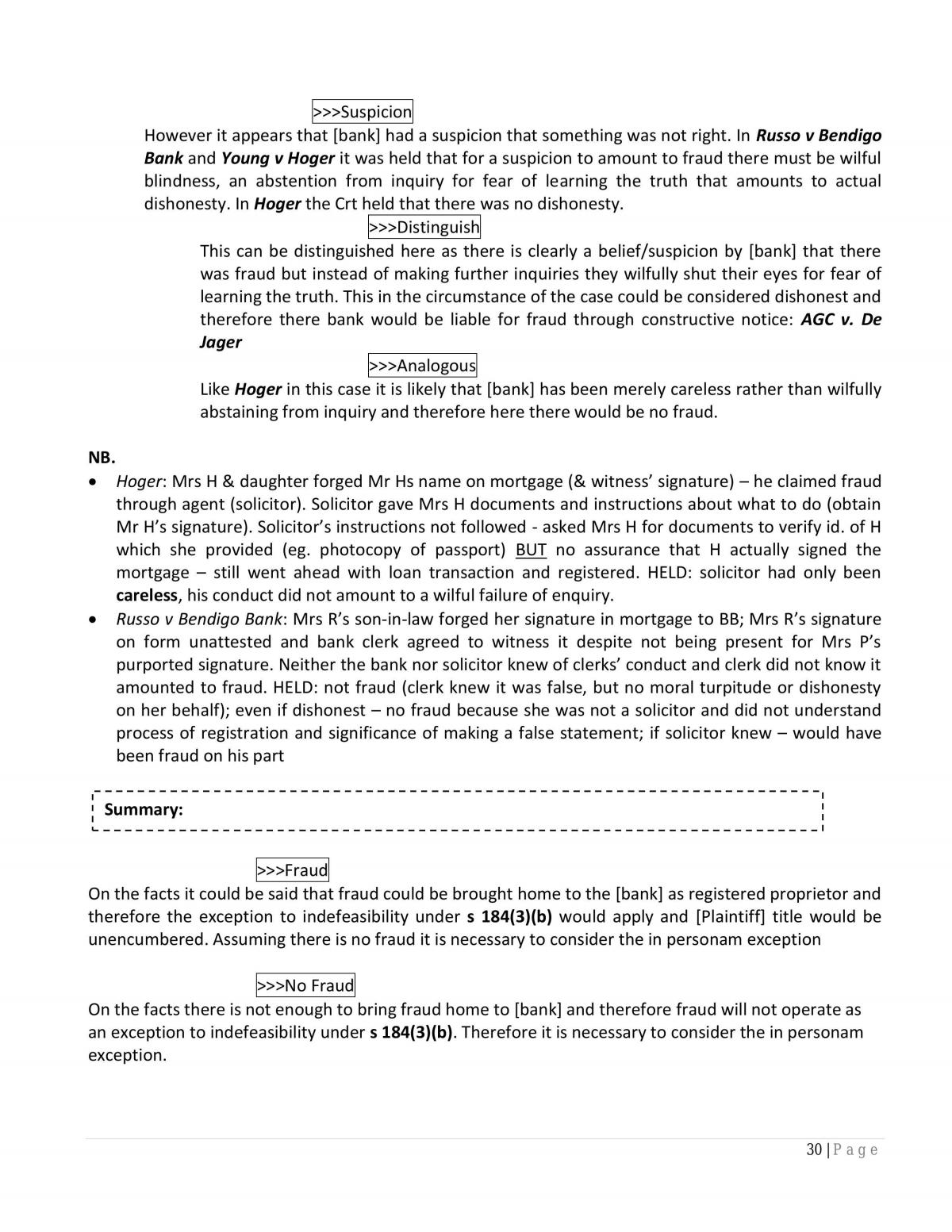 Complete study notes - Page 30