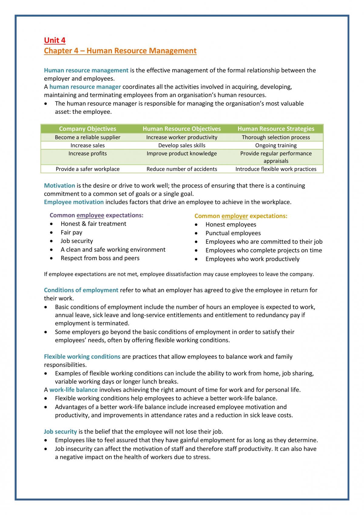 Extensive Study Notes For Business Management  - Page 18