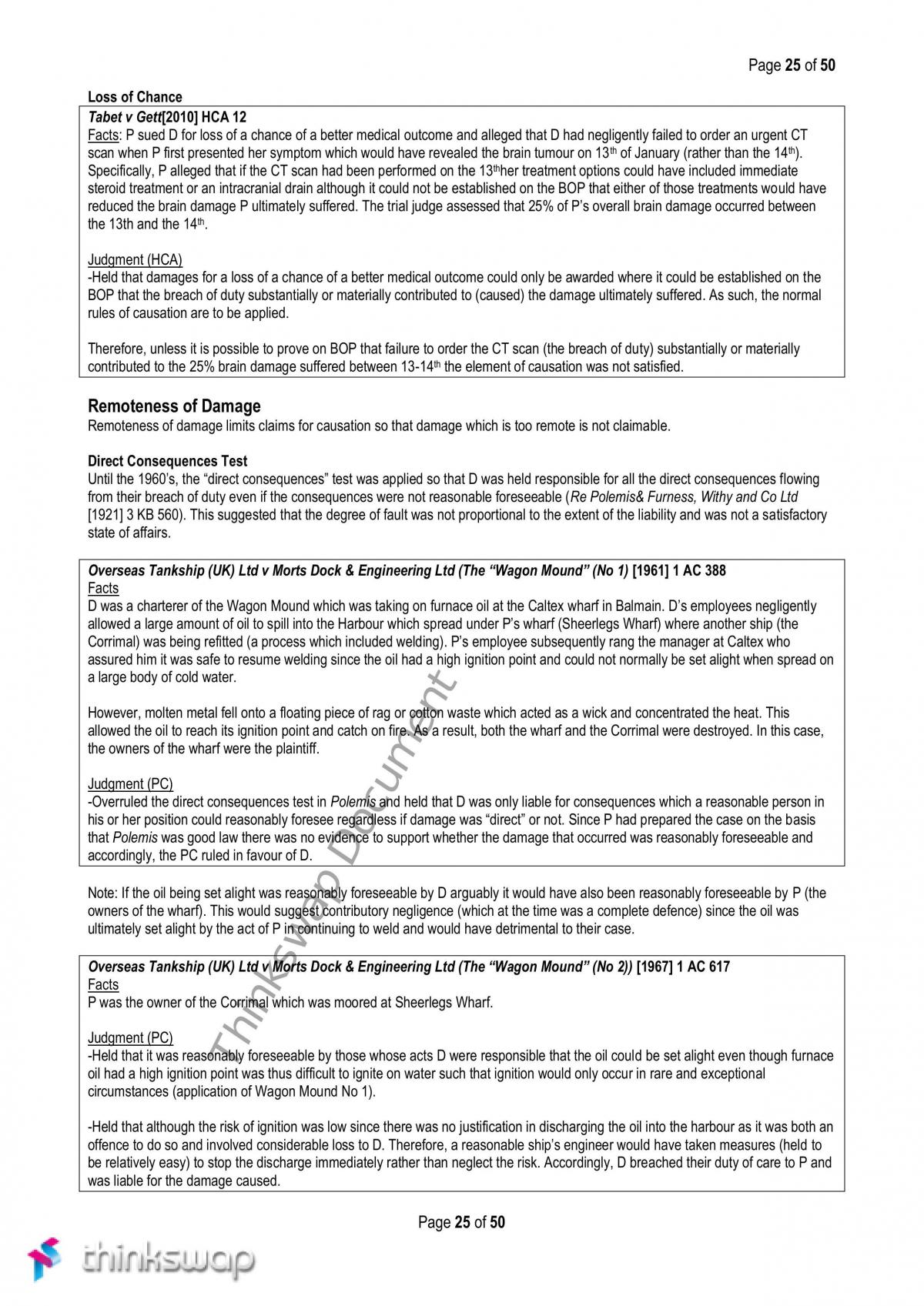 Complete torts notes - Page 25
