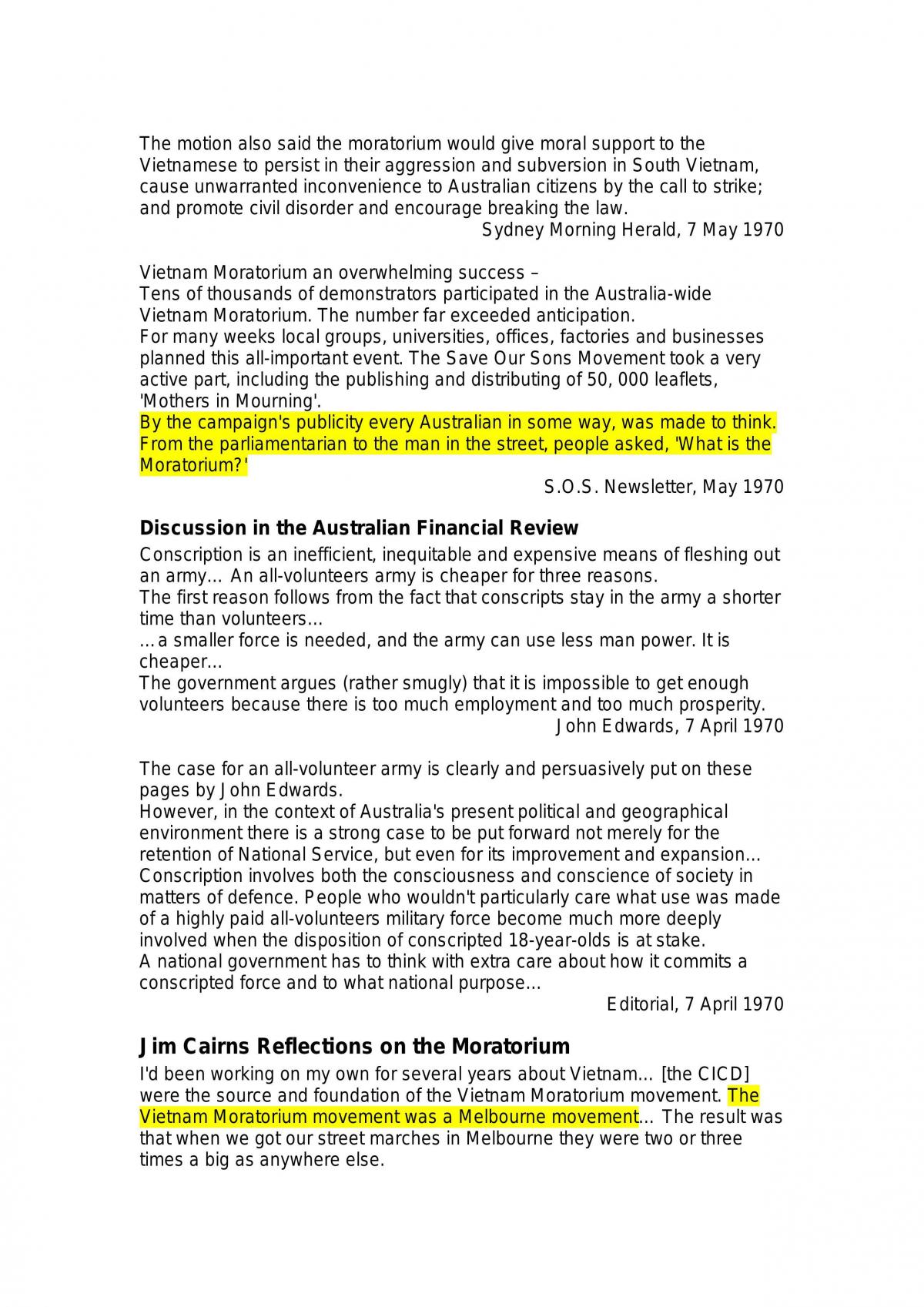 Vietnam War Notes - Page 20
