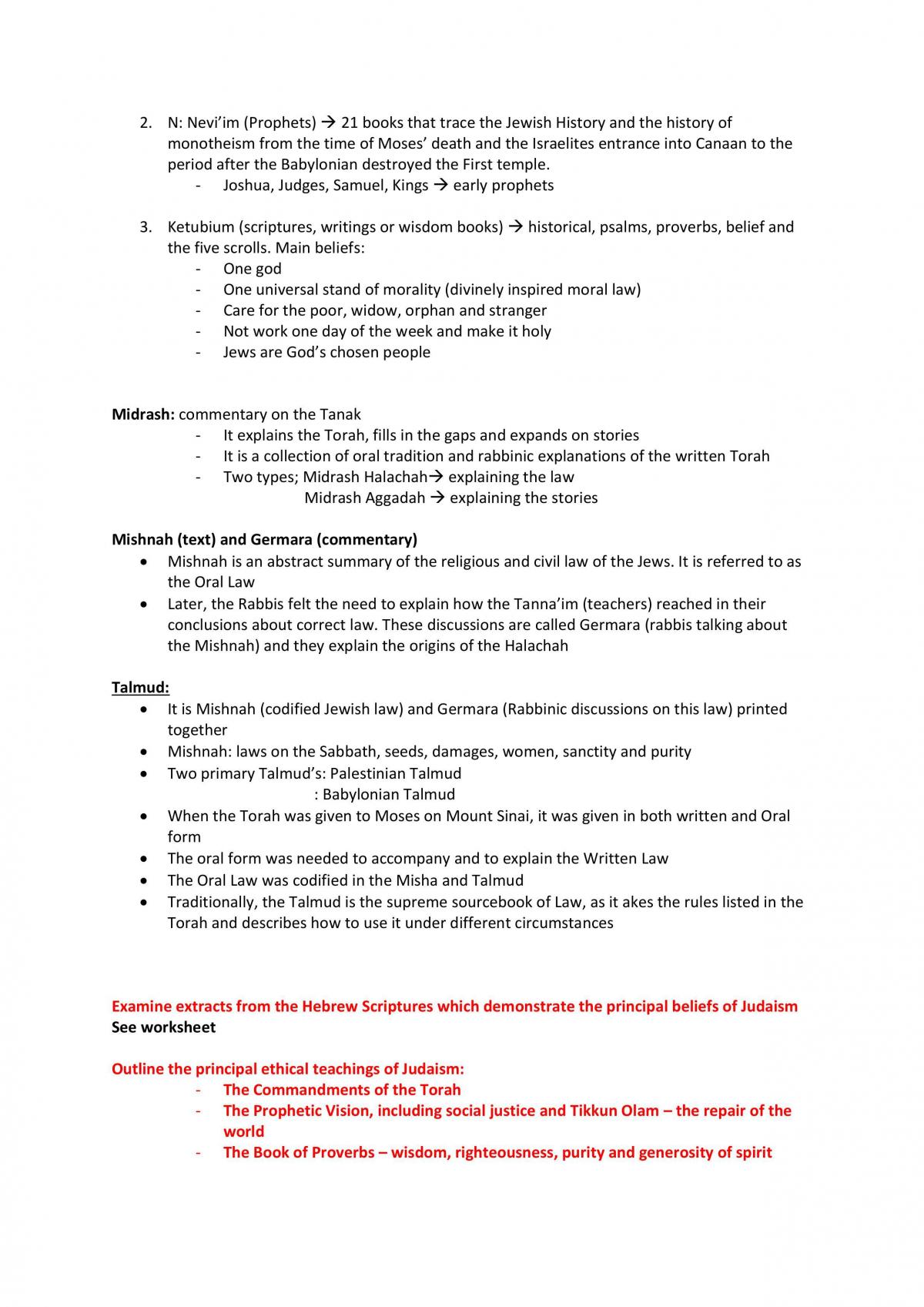 Year 11 Studies of Religion Notes - Page 20