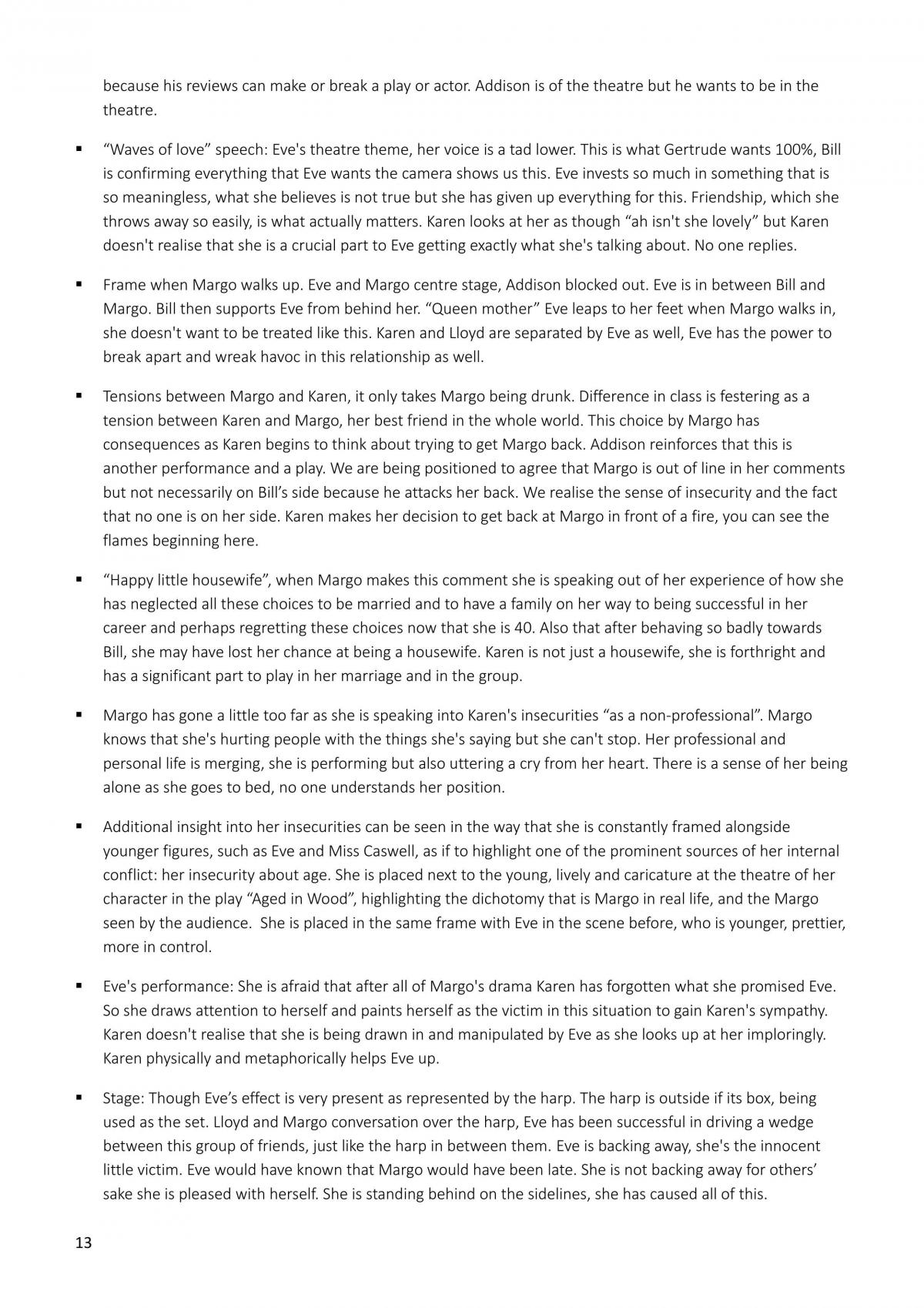 All About Eve Notes - Page 13