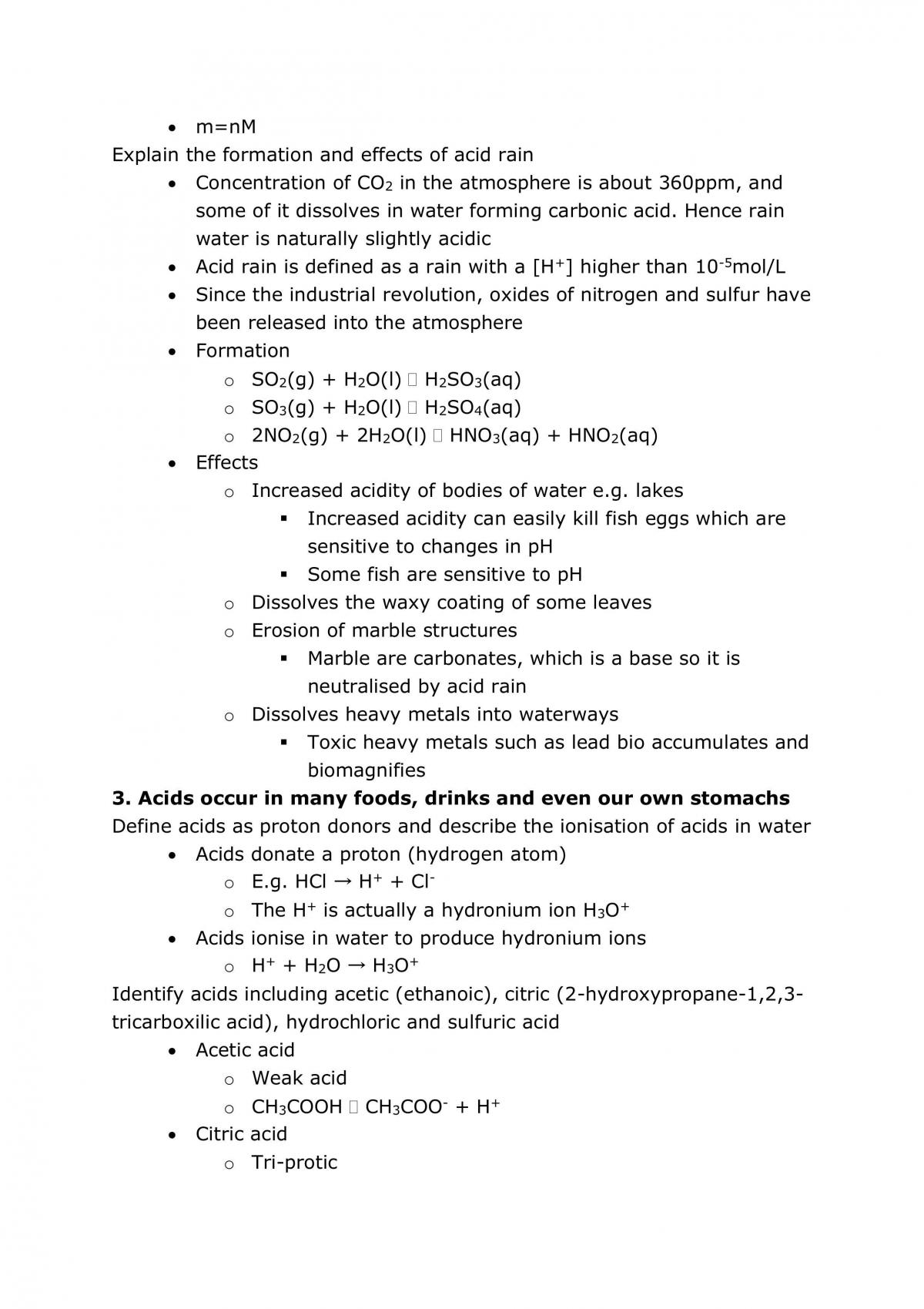VCE Chemistry Unit 4 Notes - Page 20