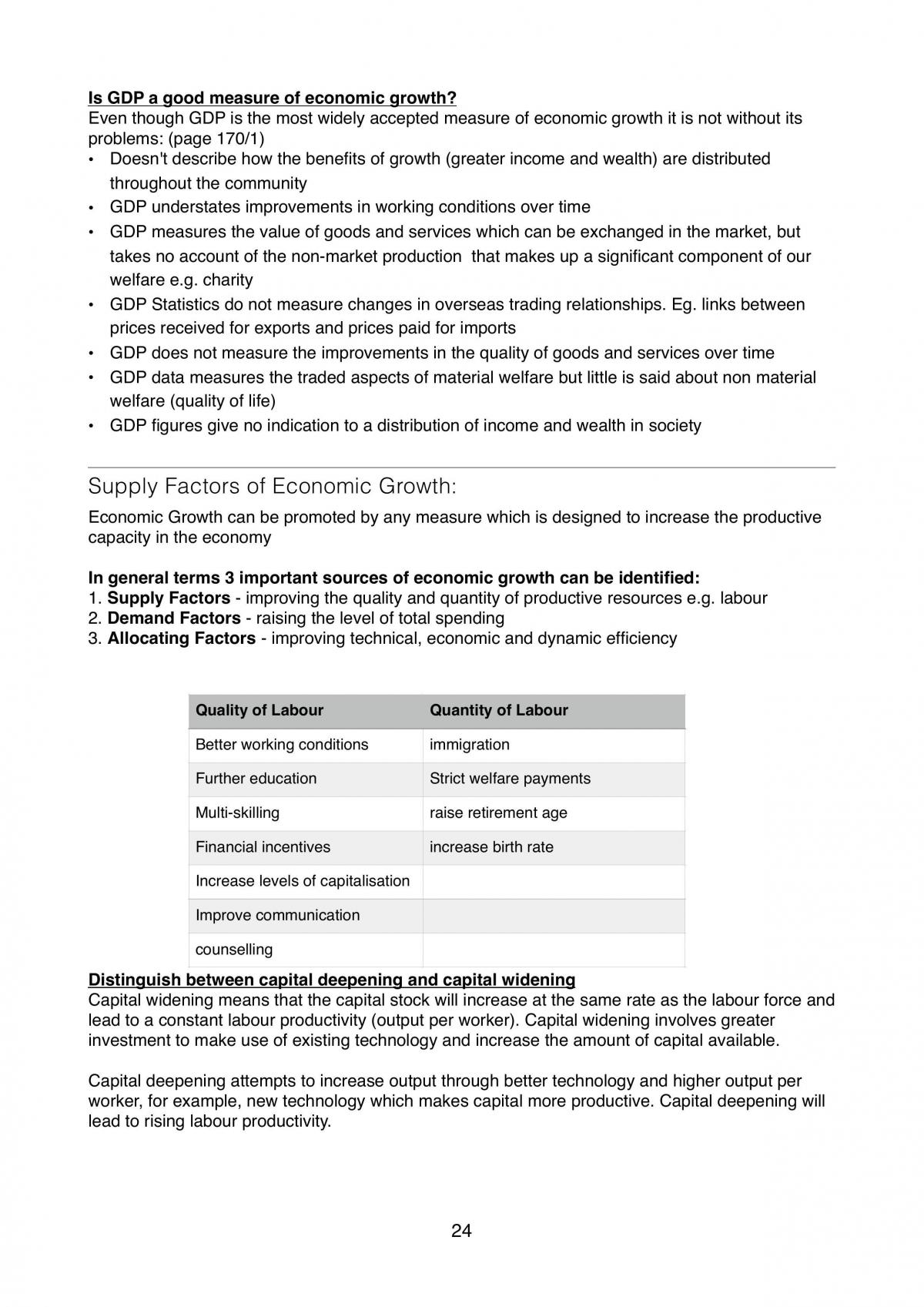 Macroeconomics Notes Year 11 - Page 24