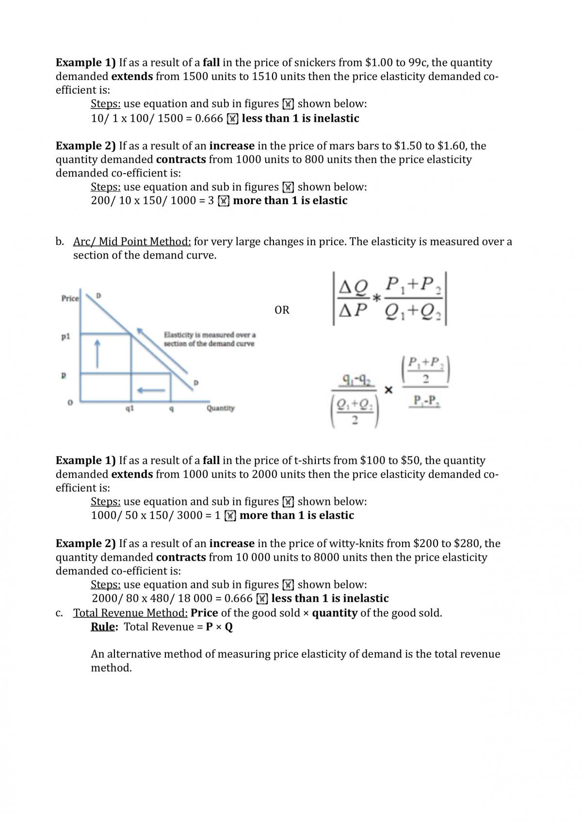 Microeconomics WACE Unit Notes - Page 12