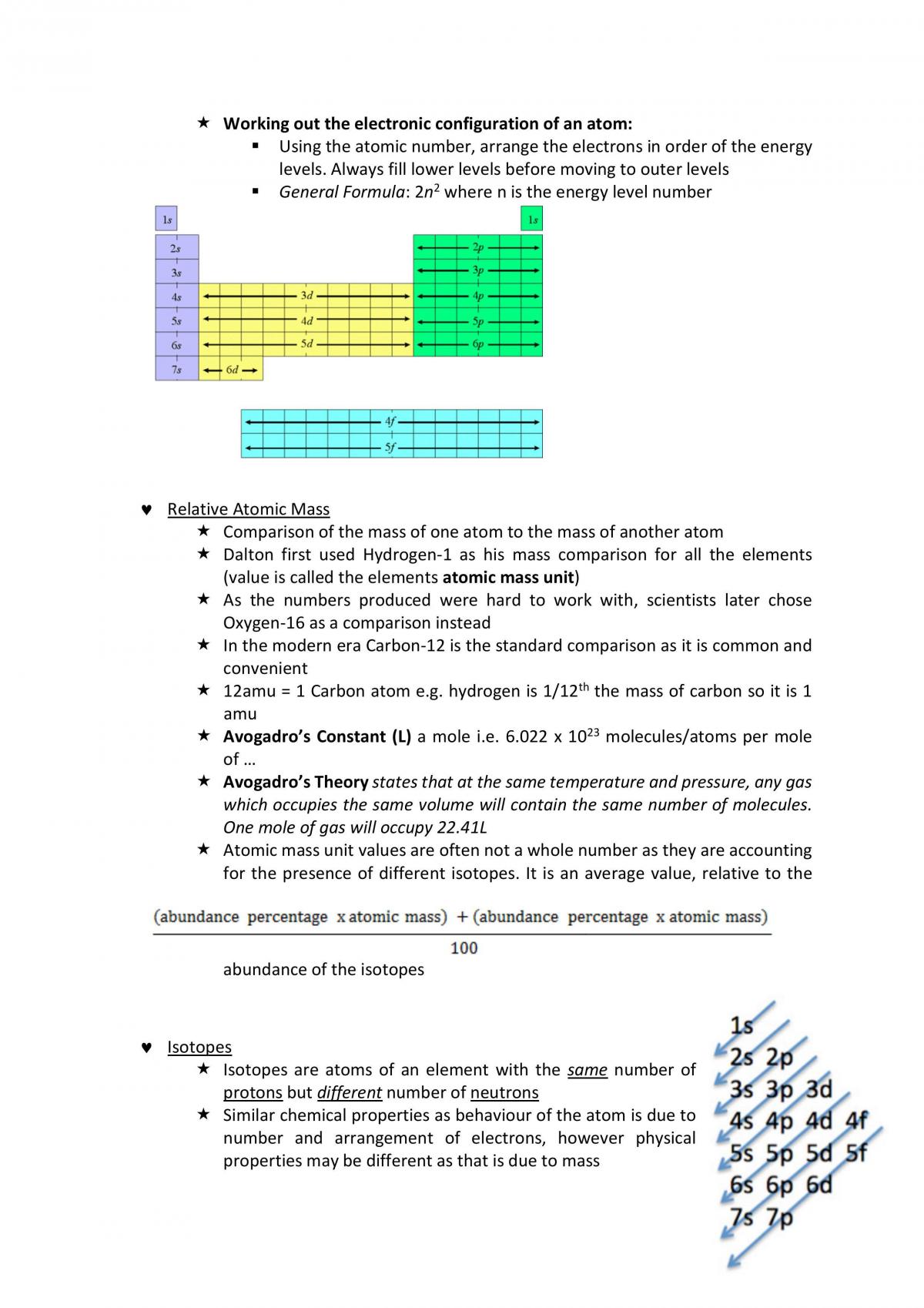 Chemistry Year 11 Notes - Page 11