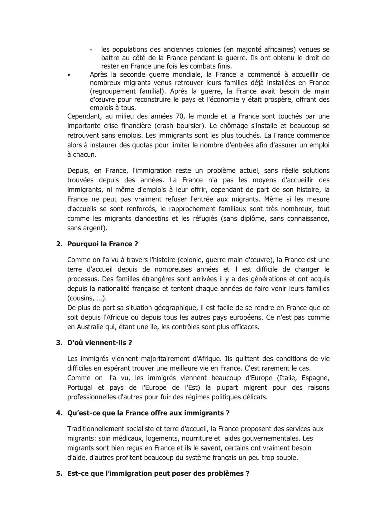 Year 12 French Study Notes  - Page 11