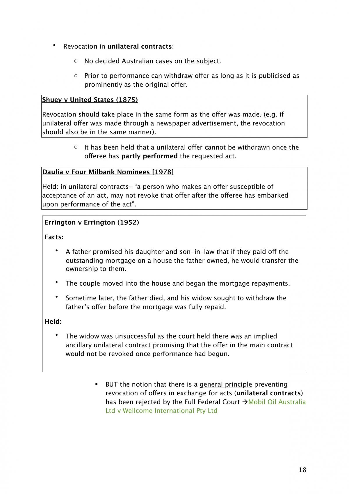 Contract Law - Agreement - Page 18