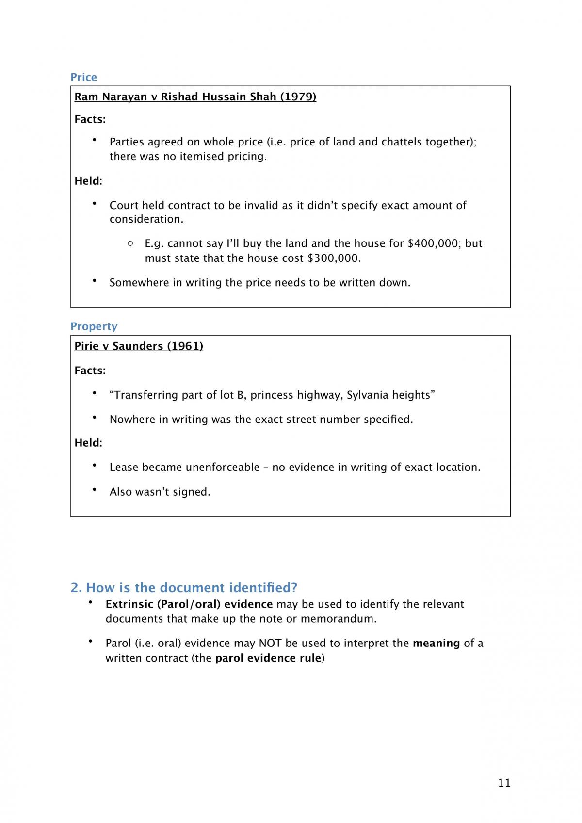 Contracts - Requirement of Writing - Page 11