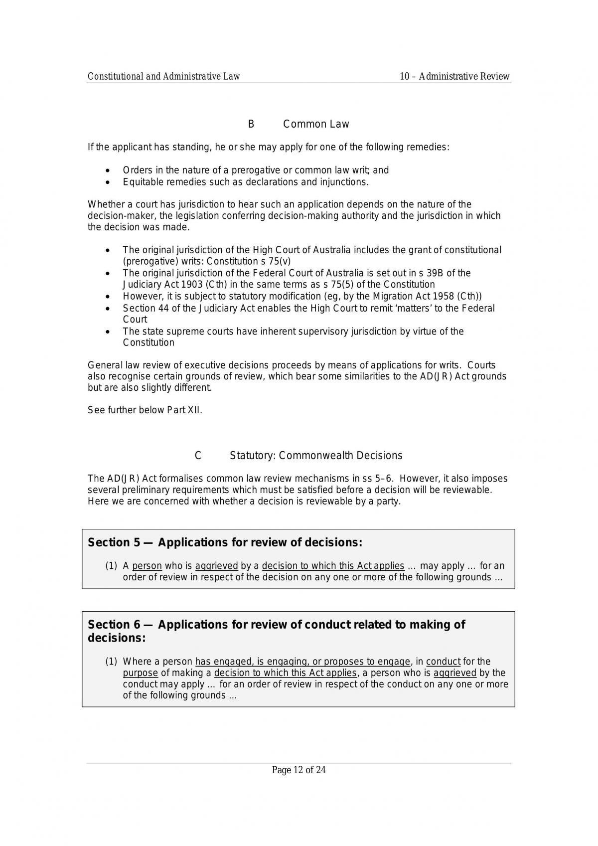 Administrative law  - Page 12