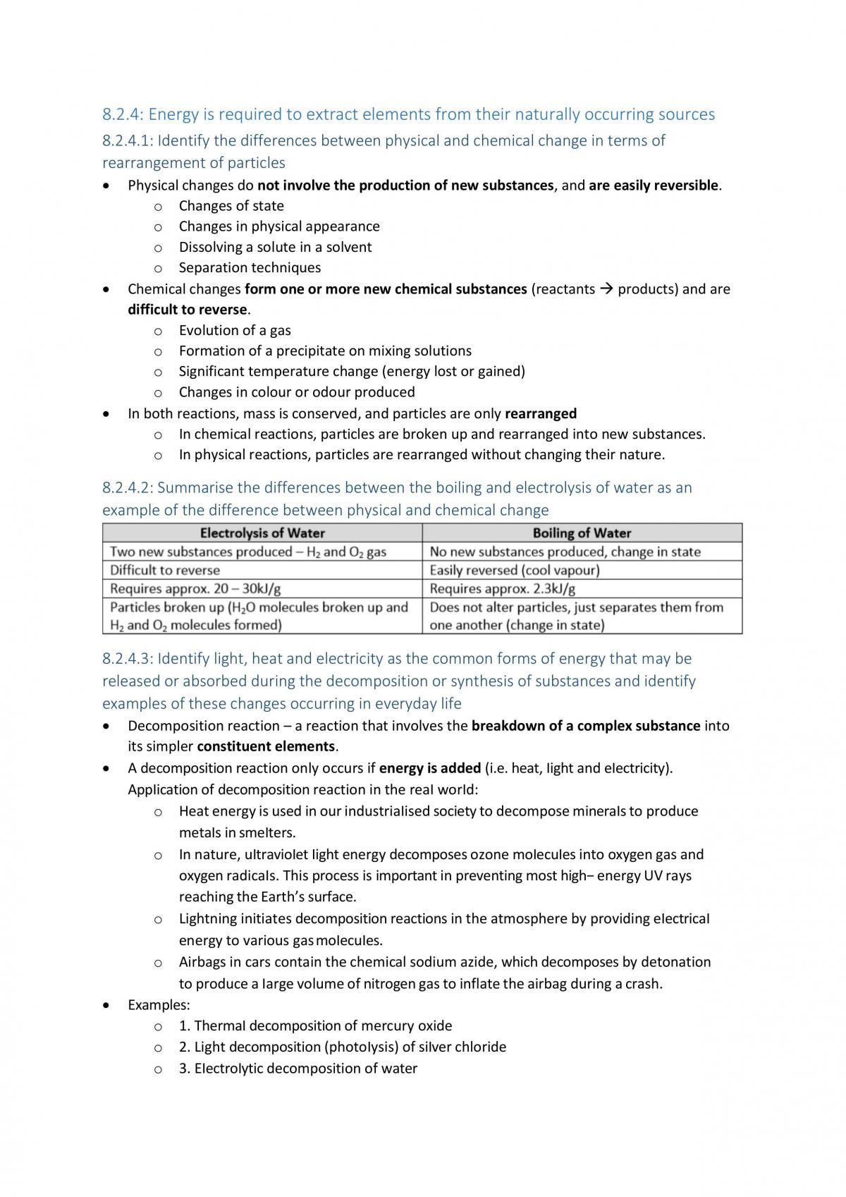 Chemistry Preliminary Notes - Page 11