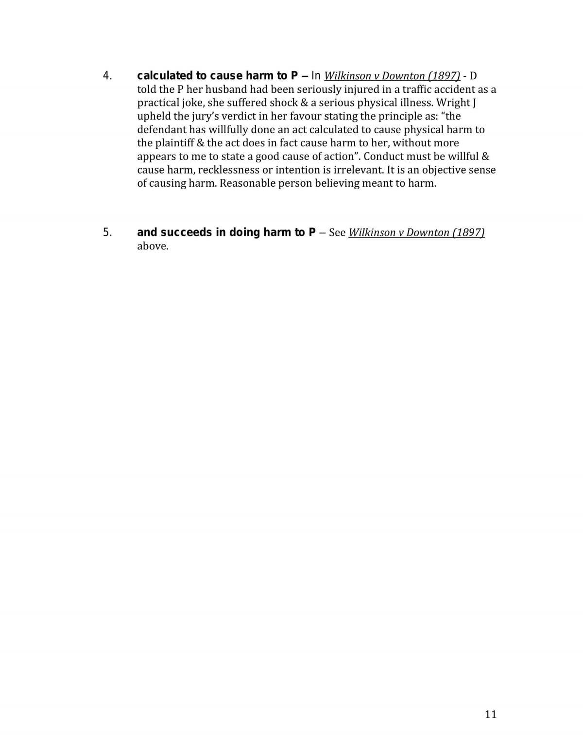 Intentional Torts Exam Summary - Page 11