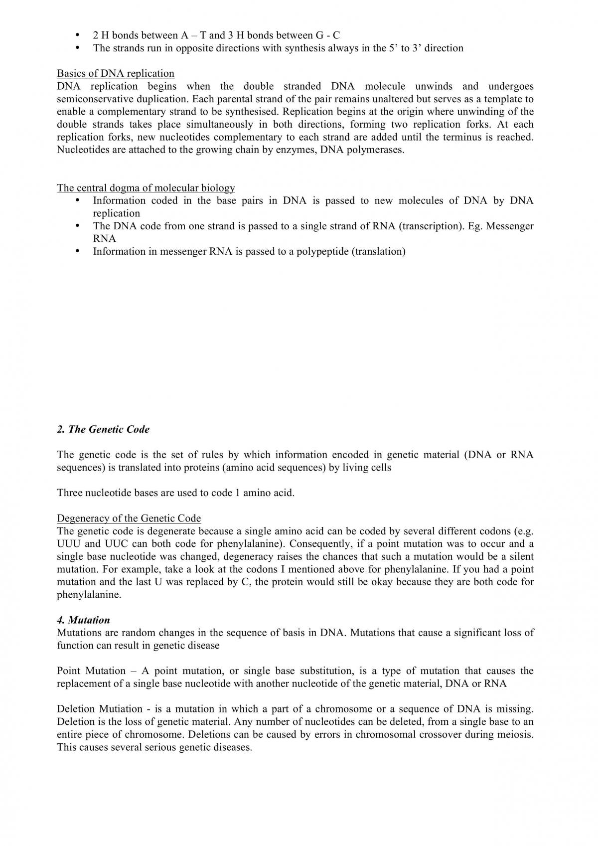 Study Notes - Biology - Page 16