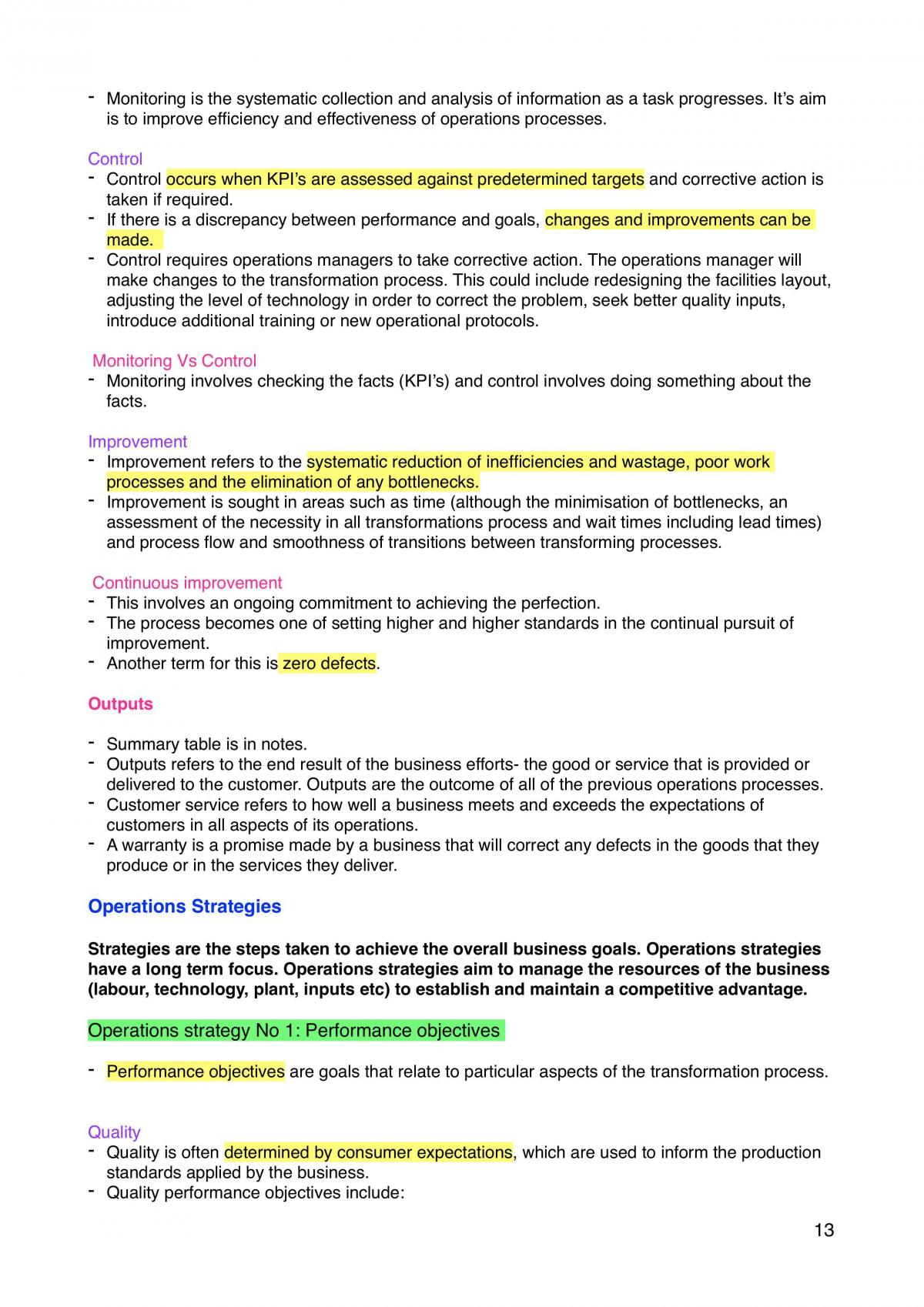 Business Studies Notes - Page 13