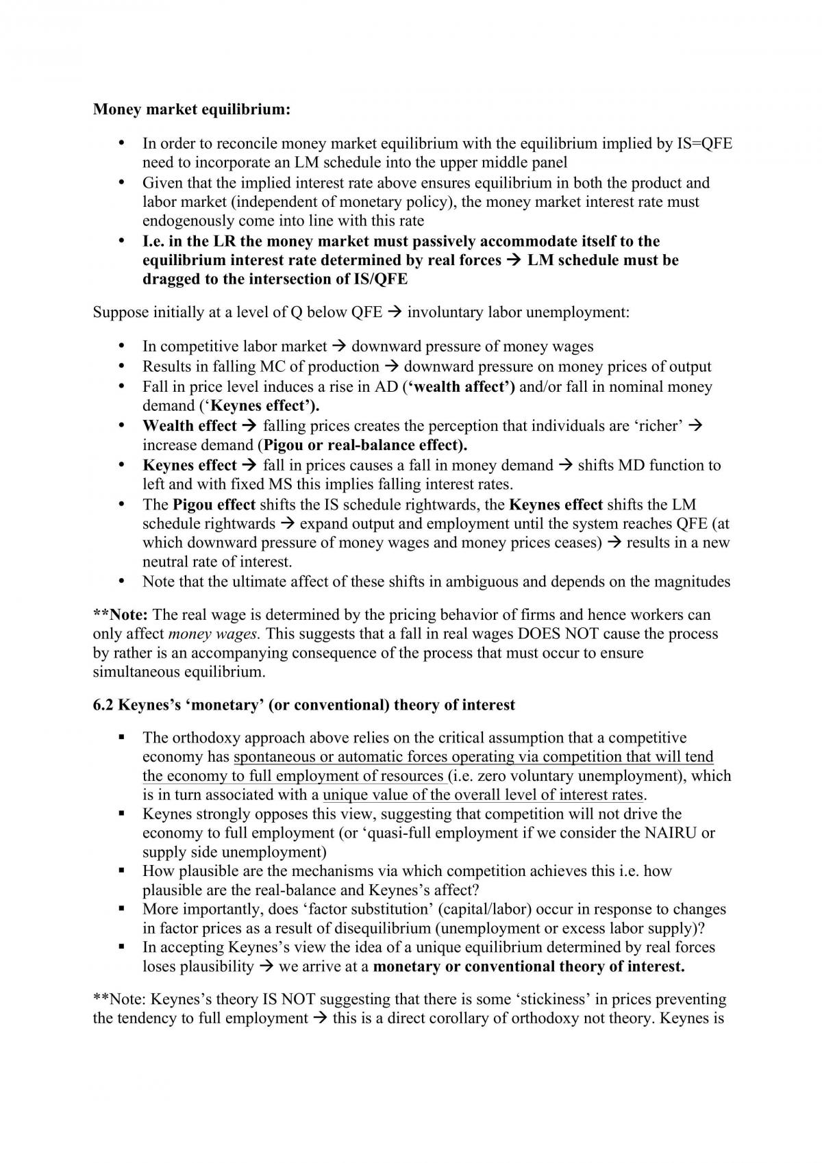 ECOS3010 Monetary Economics Notes - Page 15