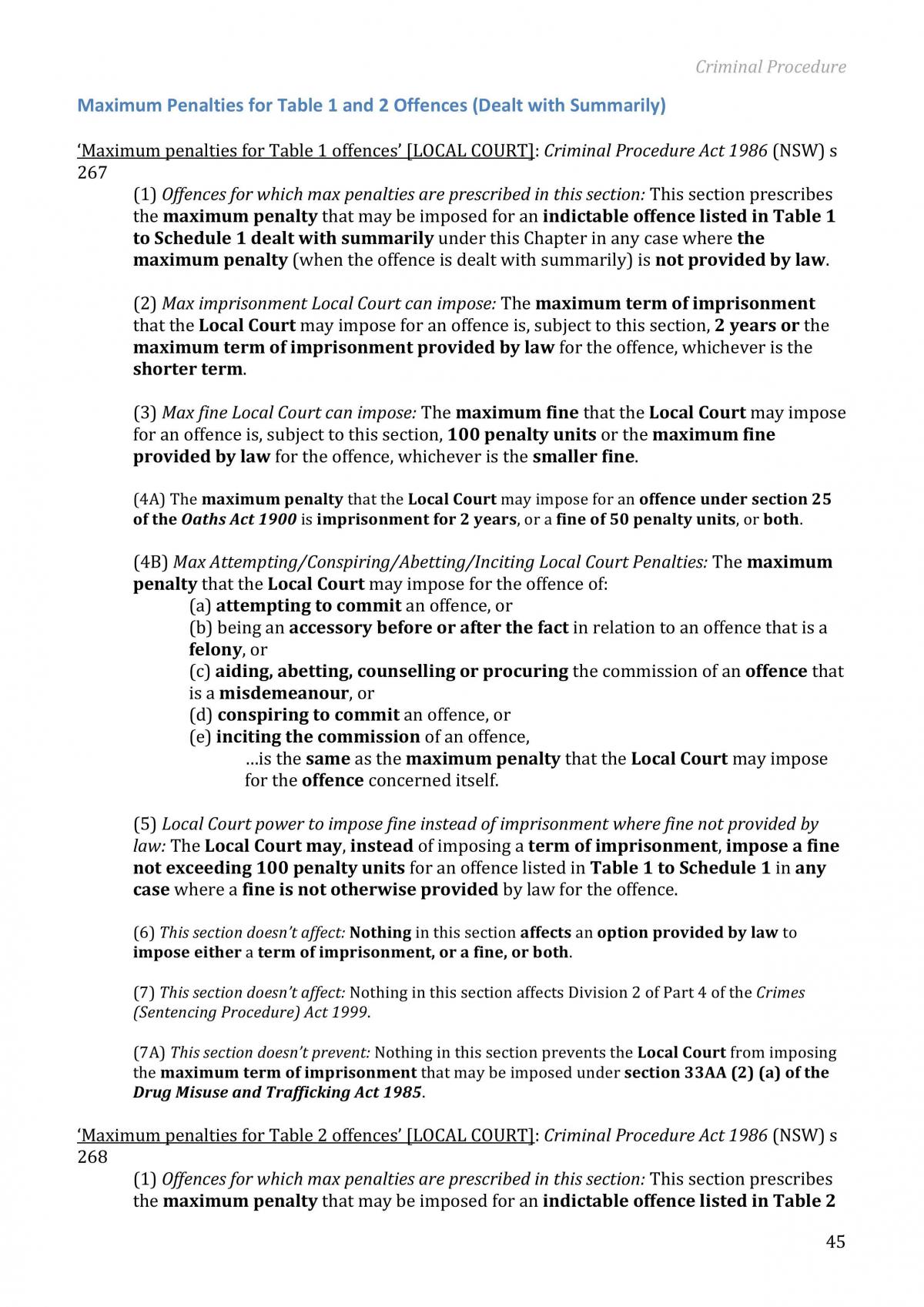 Criminal Procedure Notes - Page 49