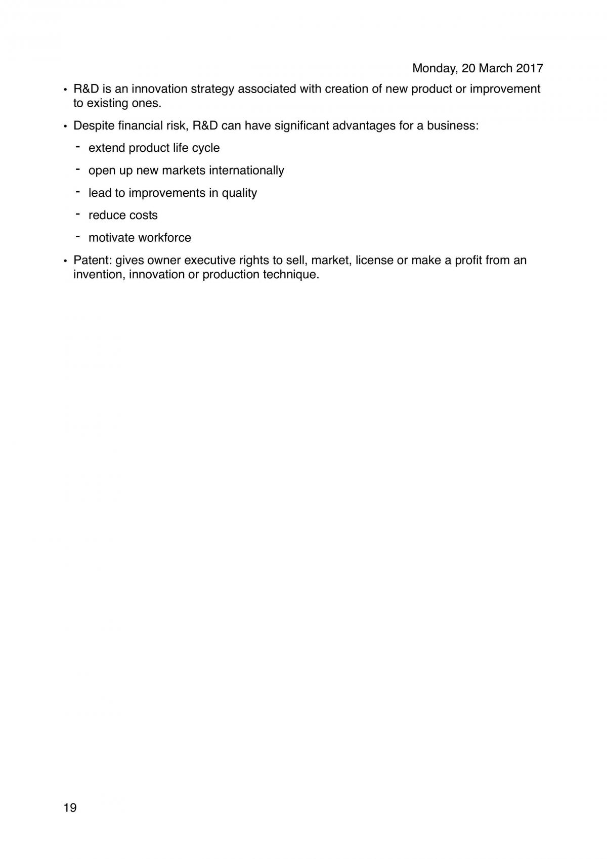 Operations & Marketing - In-Depth Notes  - Page 19