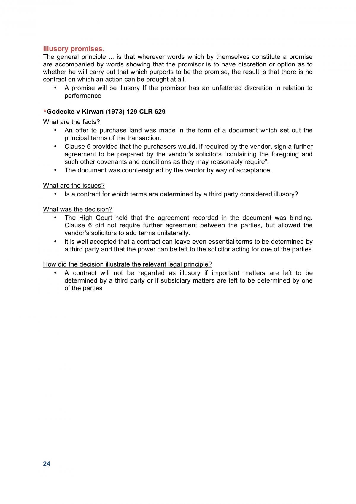 LAW2101 Summary Notes - Page 24