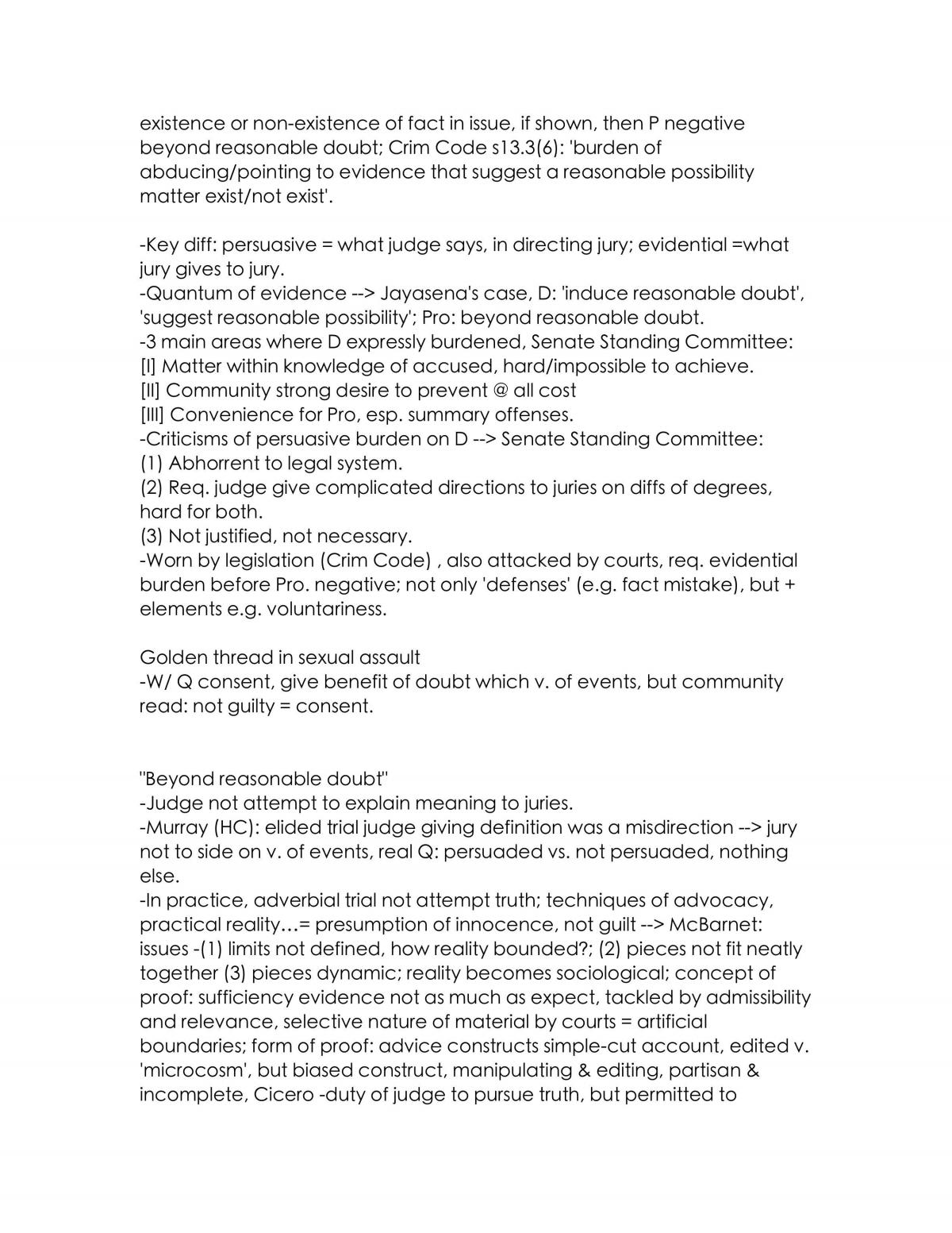 TOTAL COMPLETE NOTES -succinct and analysed case by case! - Page 13