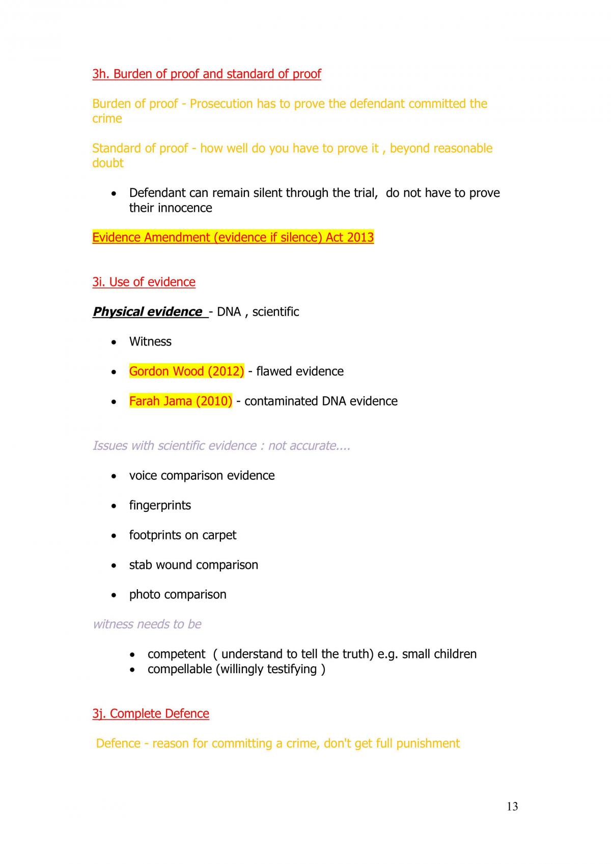 Crime Year 12  Notes - Page 13