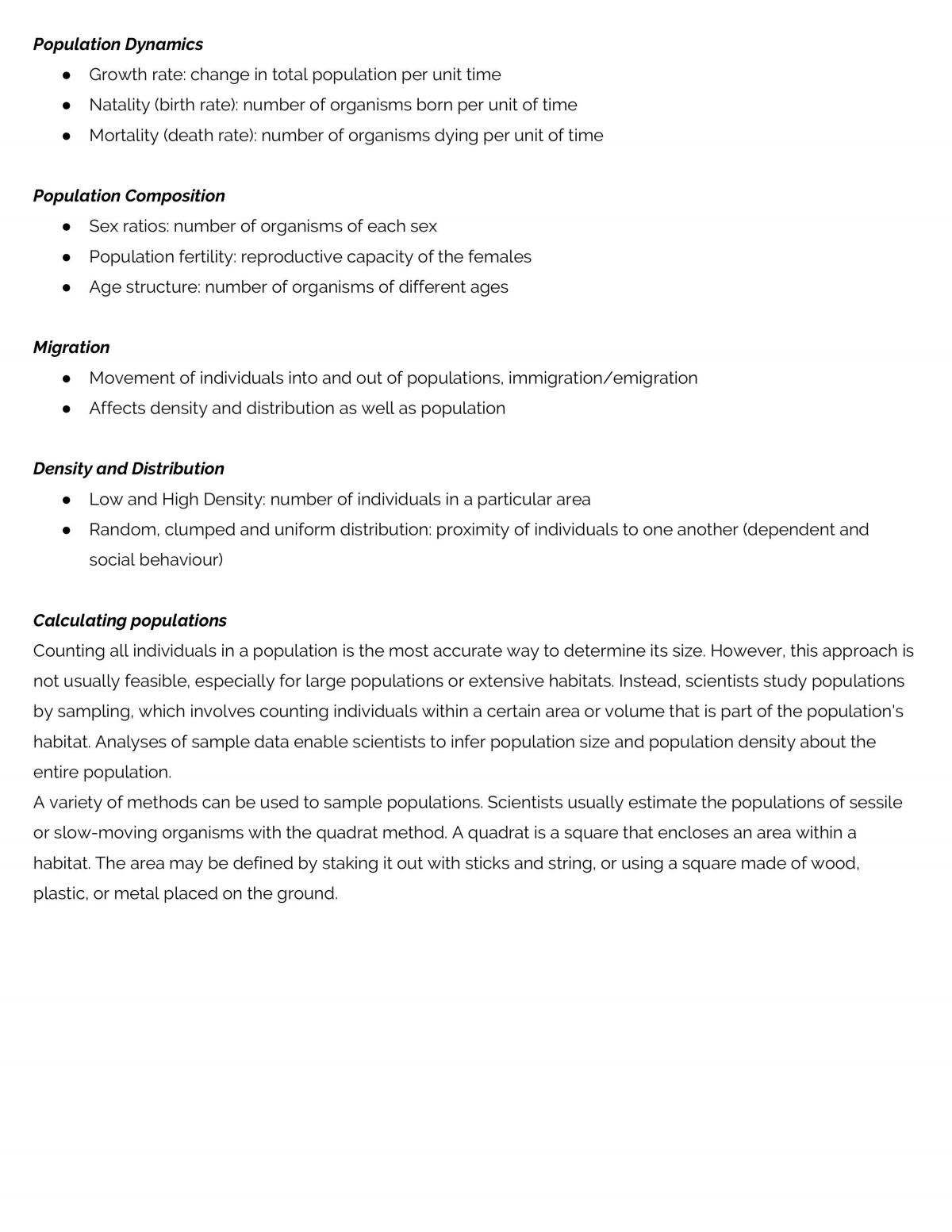 Biology Units 1 & 2 Notes - Page 10