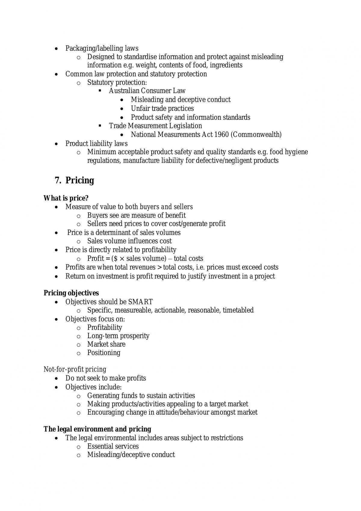 Notes for Marketing foundations by lecture - Page 17
