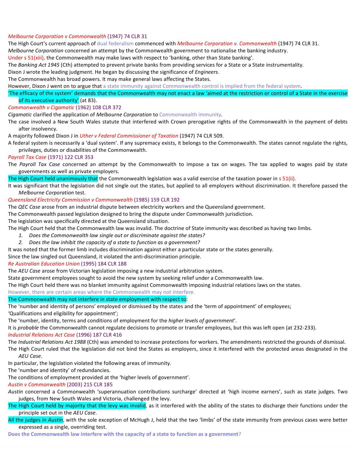 Constitutional Law Notes - Page 23