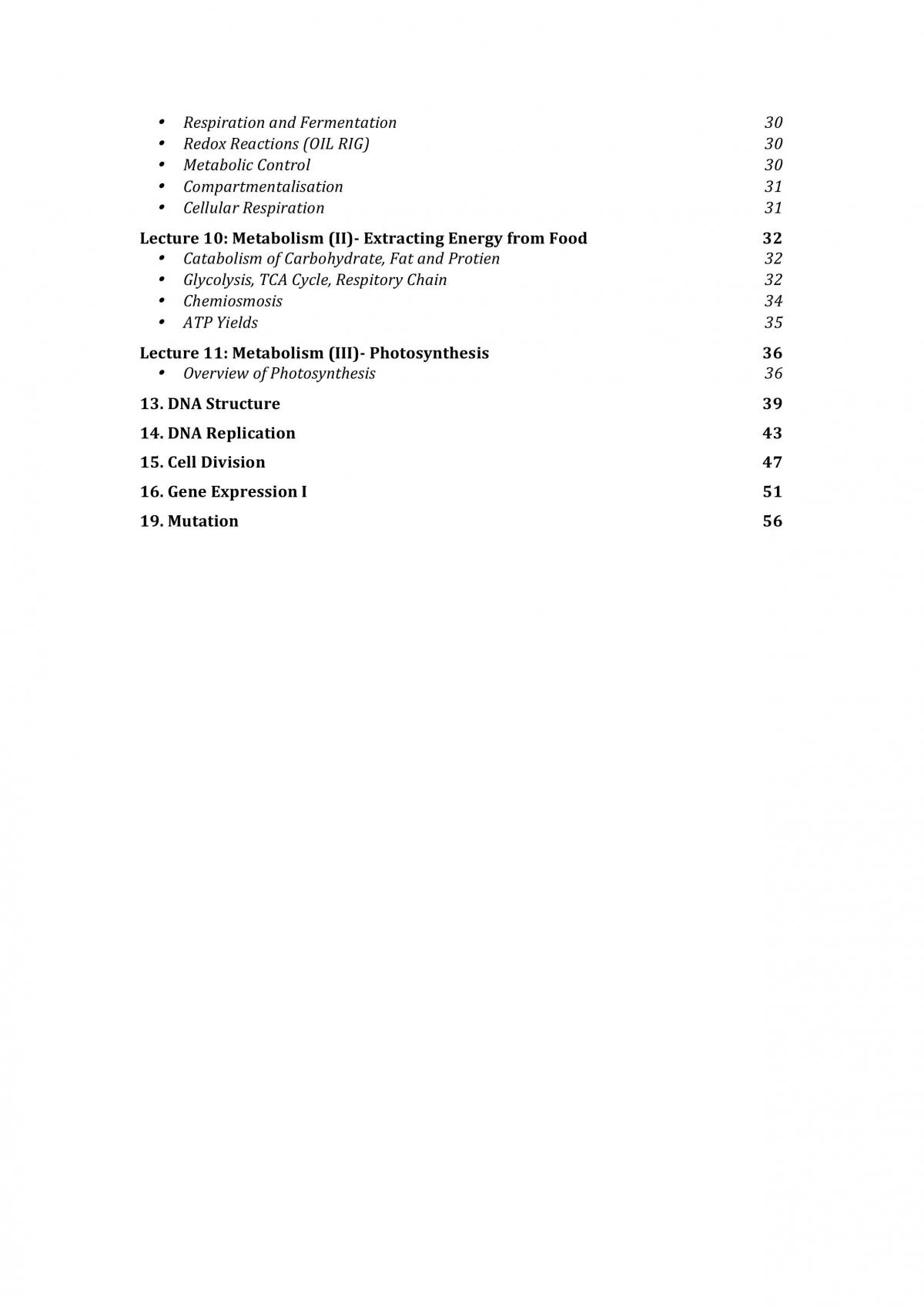 BABS1201 Notes - Page 2