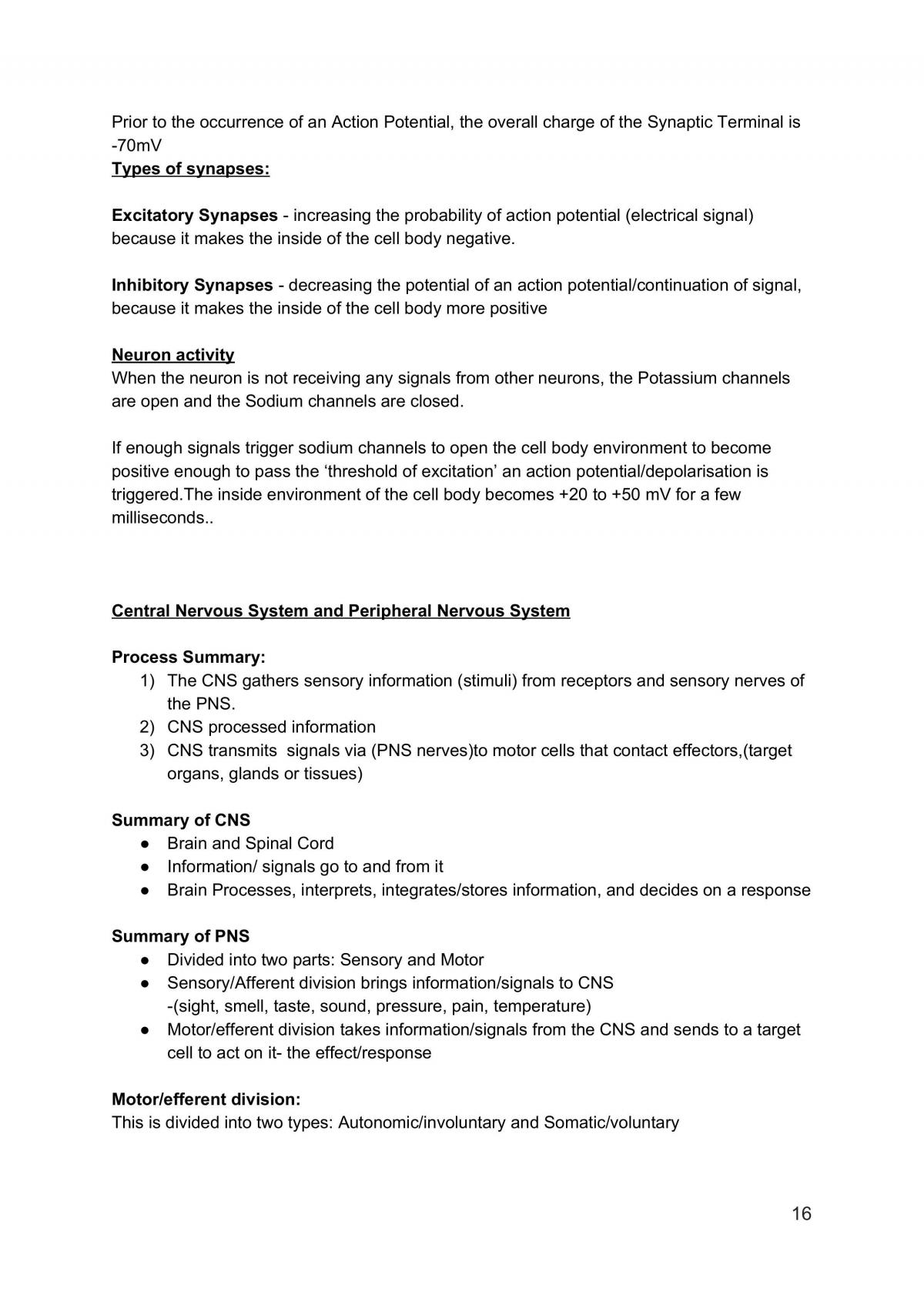 Exam Revision Biology Notes - Page 17