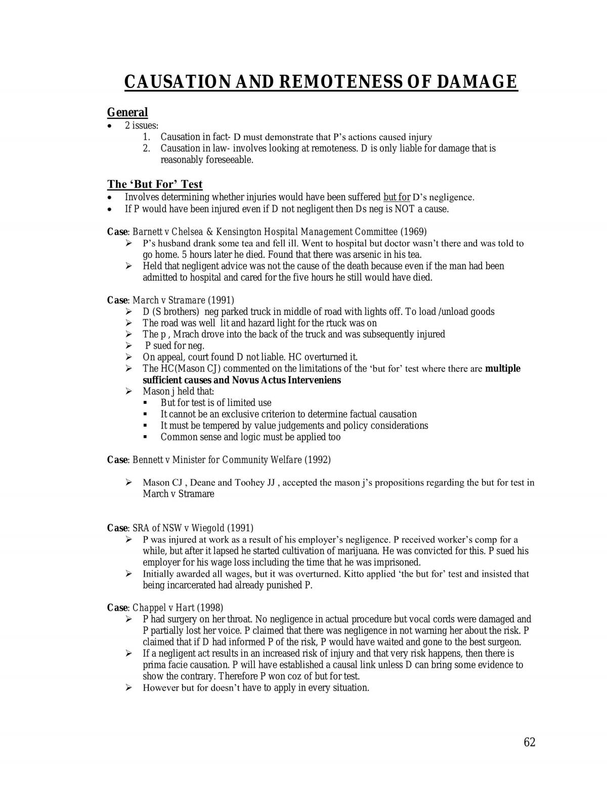 FINAL TORT NOTES - Page 62